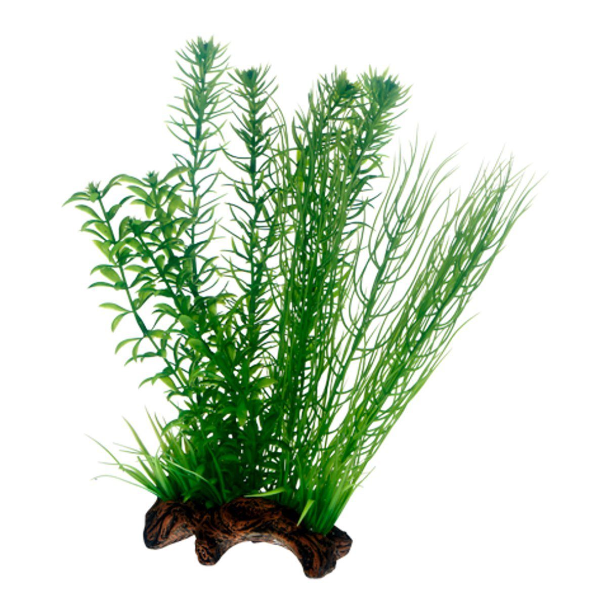 HOBBY Aquariendeko Flora Root 2 L, 30 cm - Kunststoffpflanze für Aquarien