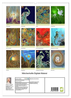 CALVENDO Wandkalender Märchenhafte Digitale Malerei (Premium, hochwertiger DIN A2 Wandkalender 2023, Kunstdruck in Hochglanz)