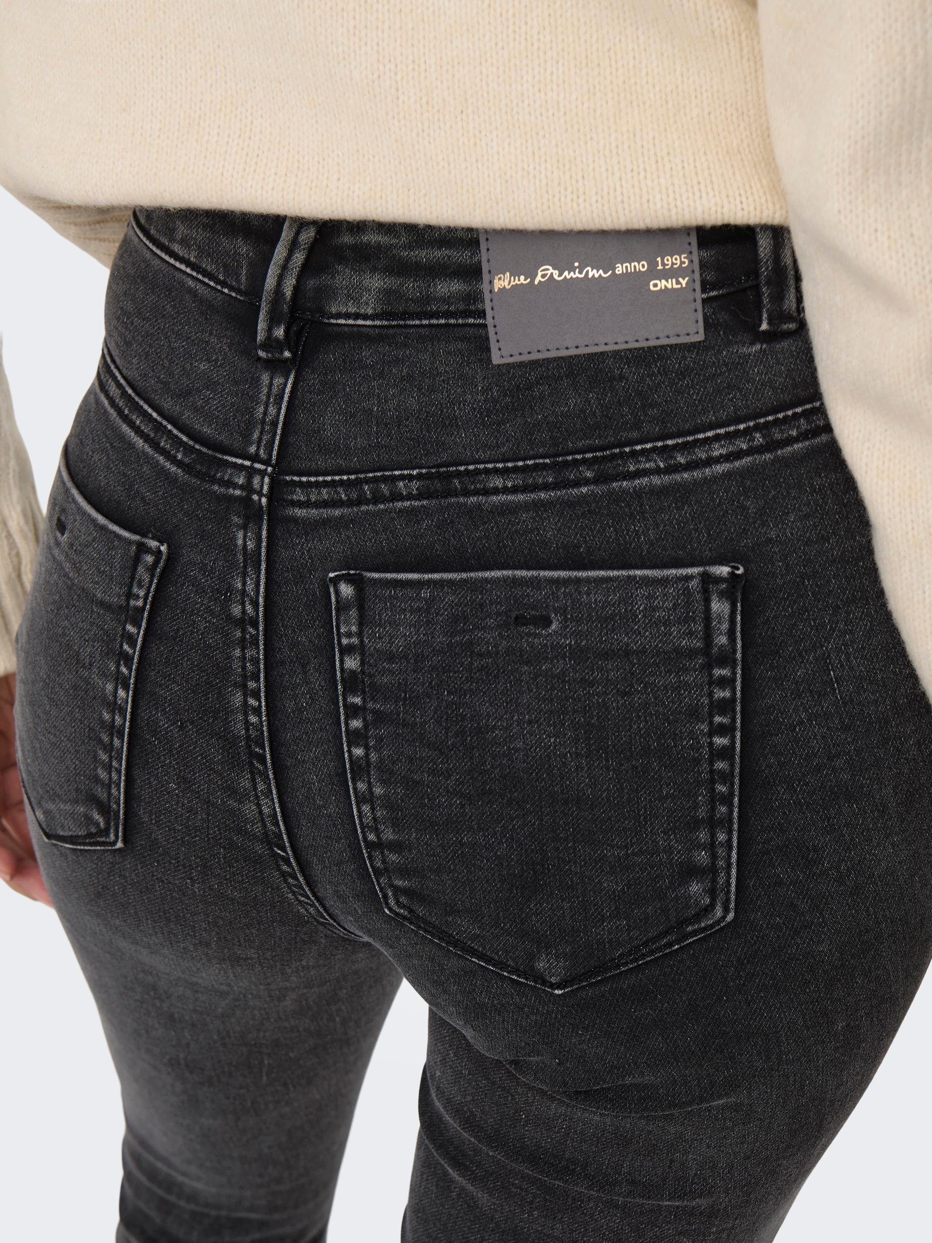 ONLY 5-Pocket-Jeans ONLFOREVER HIGH JOGG HW Washed SKINNY Black DNM