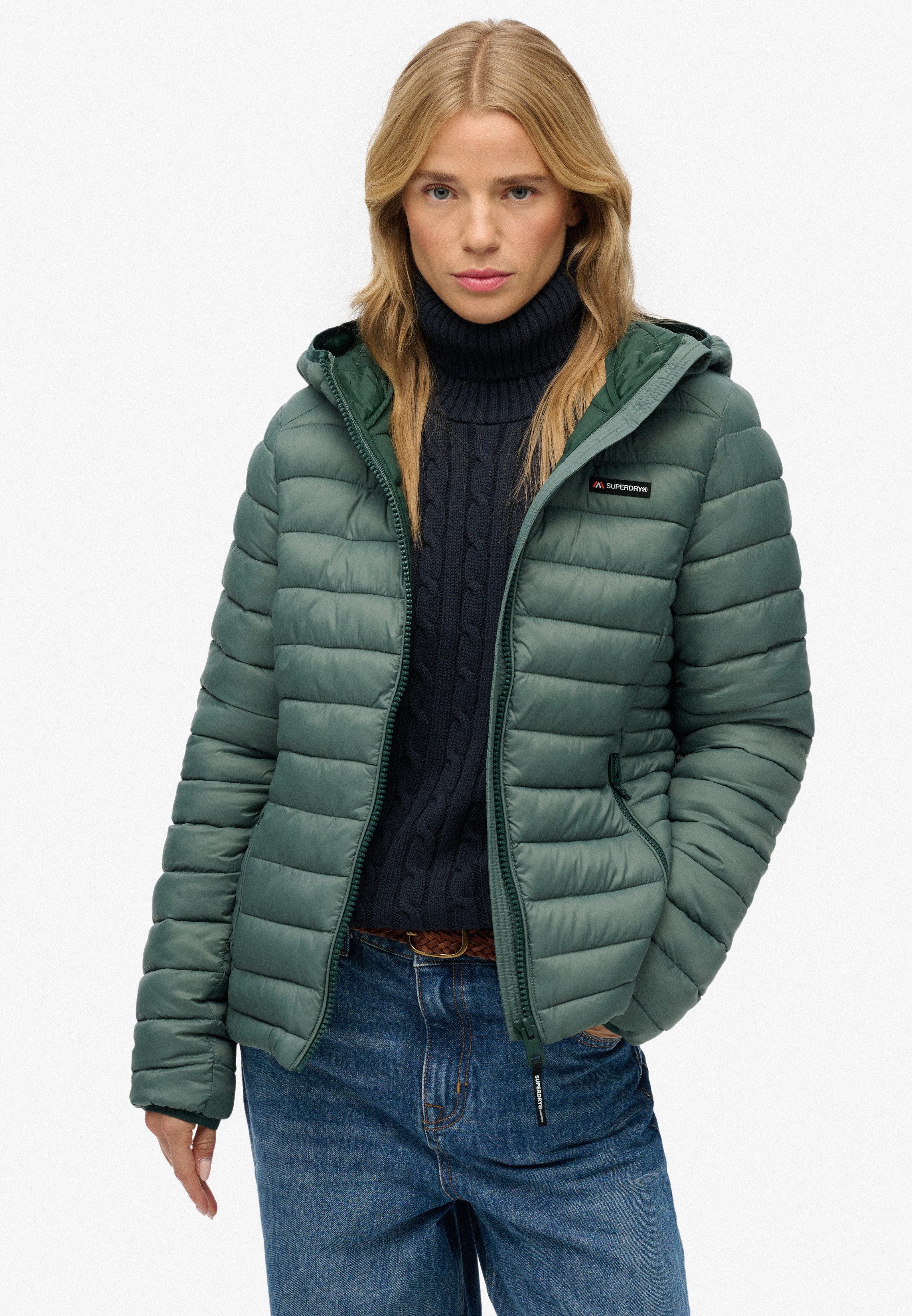 Superdry Steppjacke HOODED FUJI LITE PADDED günstig online kaufen