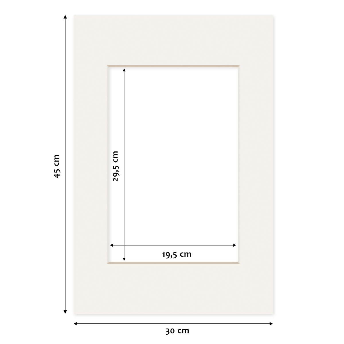 PHOTOLINI Bilderrahmen Passepartouts 10er Set - günstig online kaufen