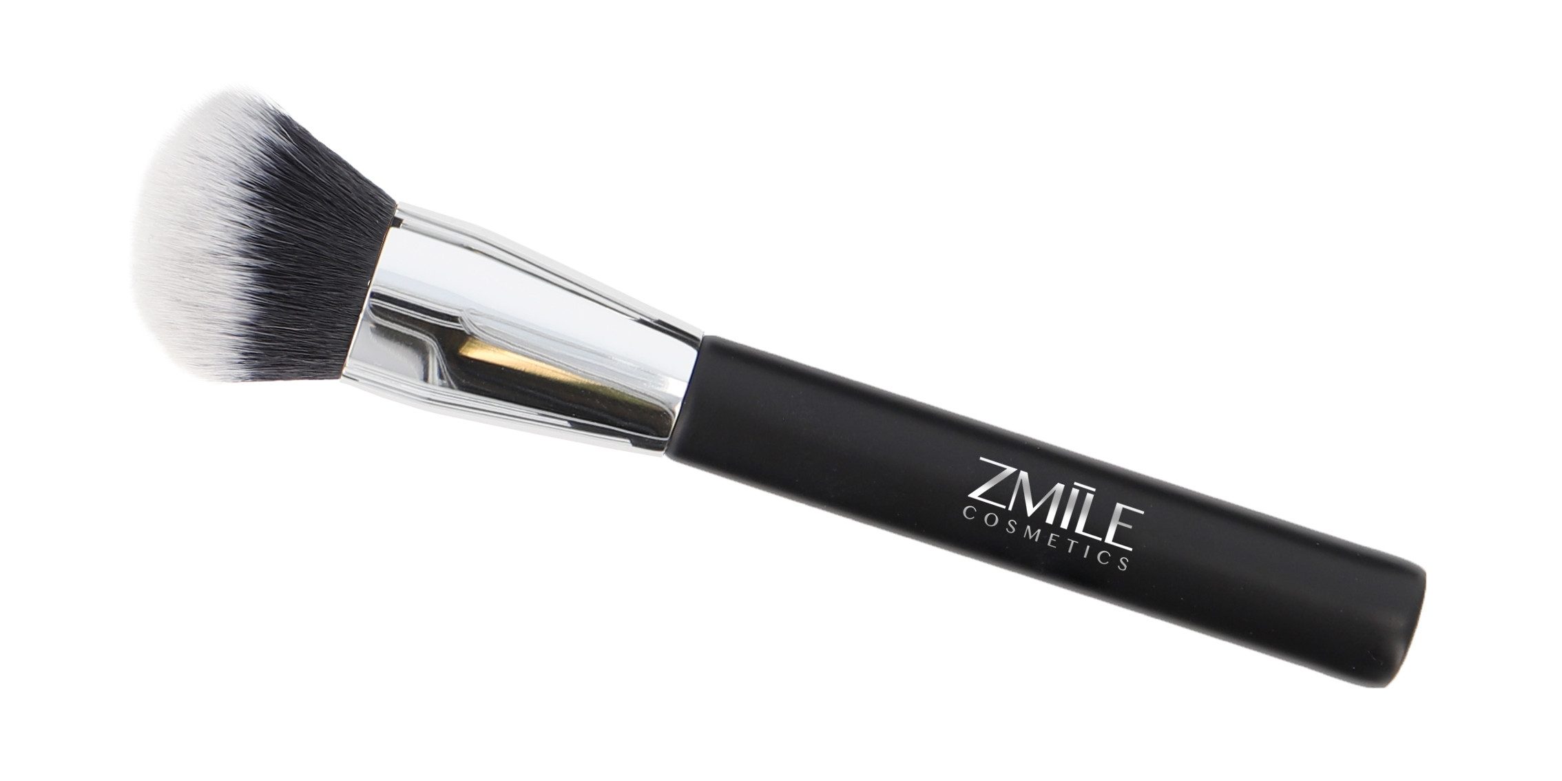 ZMILE COSMETICS Rougepinsel Large Angled Contouring Brush, 1 tlg., abgeschrägte Form mit samtig weichen veganen Borsten