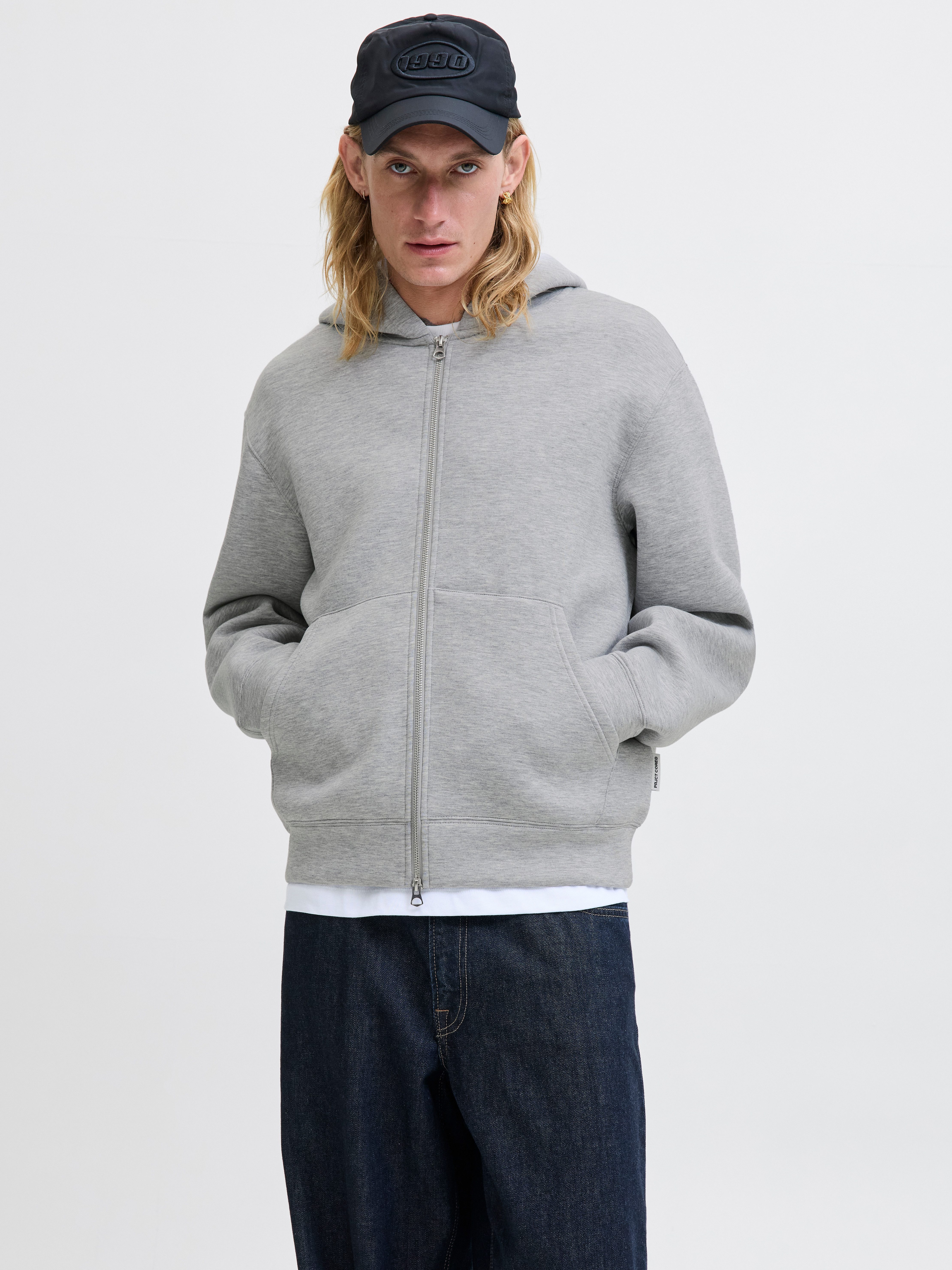 Jack & Jones Kapuzensweatshirt JCOCOVER SCUBA SWEAT ZIP HOOD NOOS
