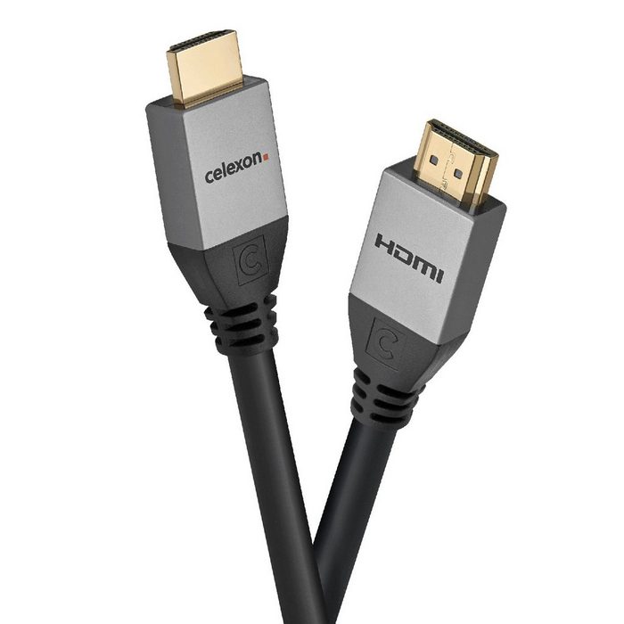 Celexon HDMI Kabel mit Ethernet - 2.0a/b 4K 2 0m HDMI-Kabel (200 cm) Professional Line