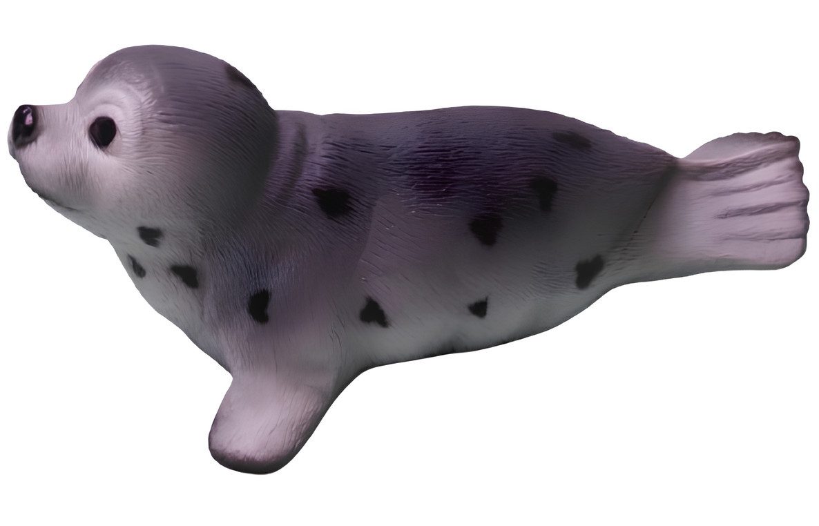Xlmoebel Dekofigur Robbenfigur aus wetterfestem Material für Garten und Außenbereich (Dichtung Material: Kunststoff 20 x 48 x 25 cm Höhe), Hergestellt in Europa