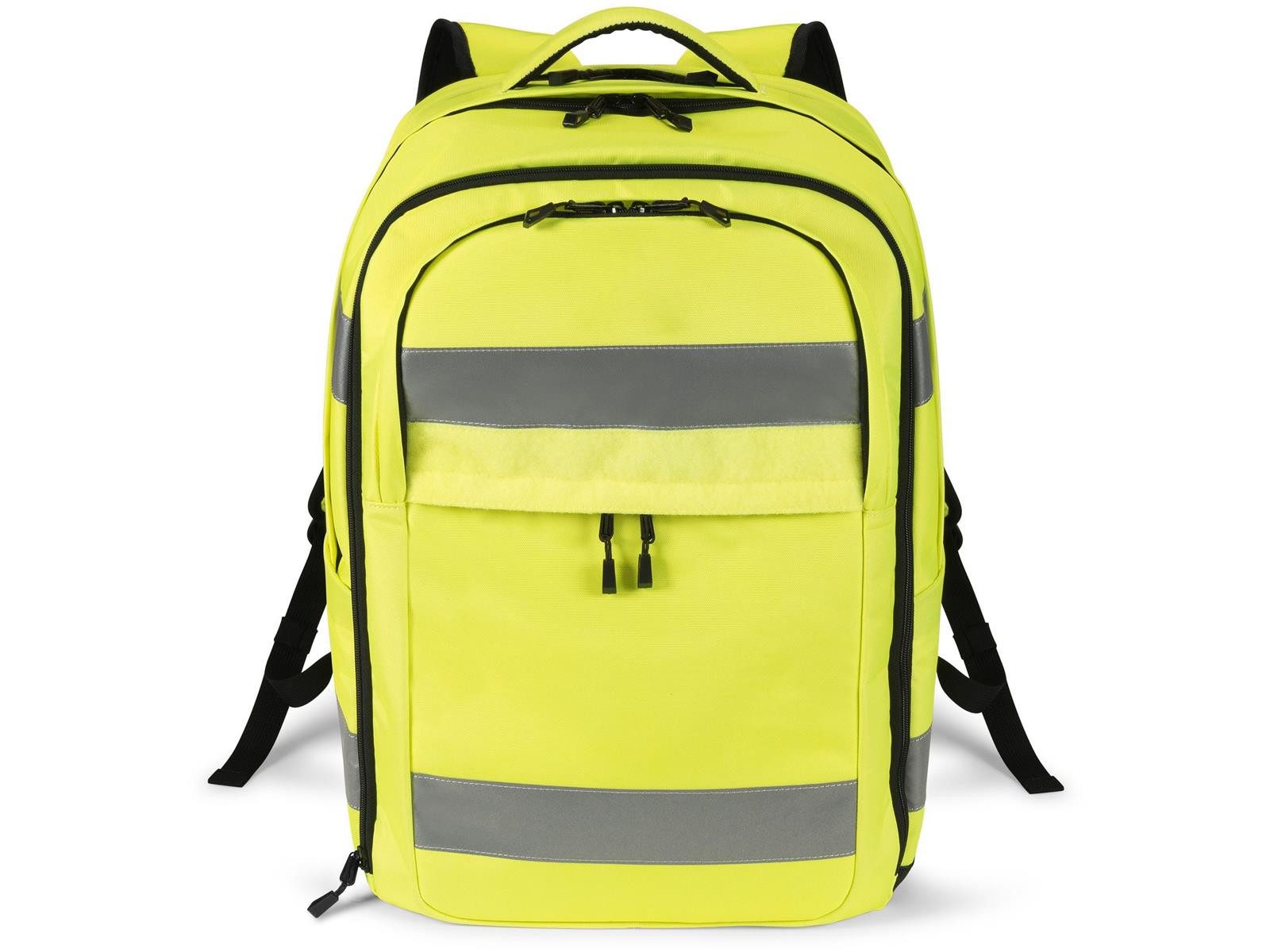 DICOTA Notebook-Rucksack DICOTA Backpack HI-VIS 32-38 litre 15.6"-17" yellow