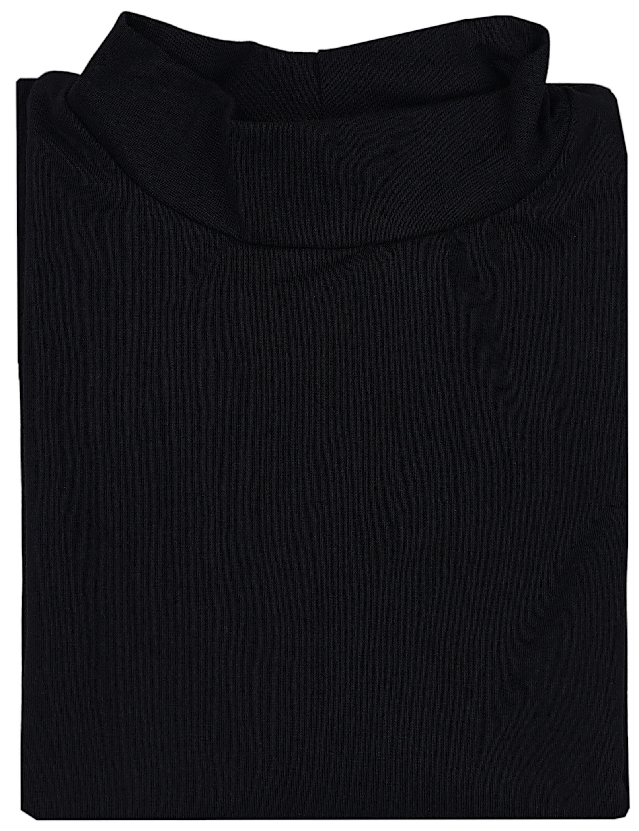 Rollkragenshirt Alkato Damen Langarm Shirt mit Stehkragen