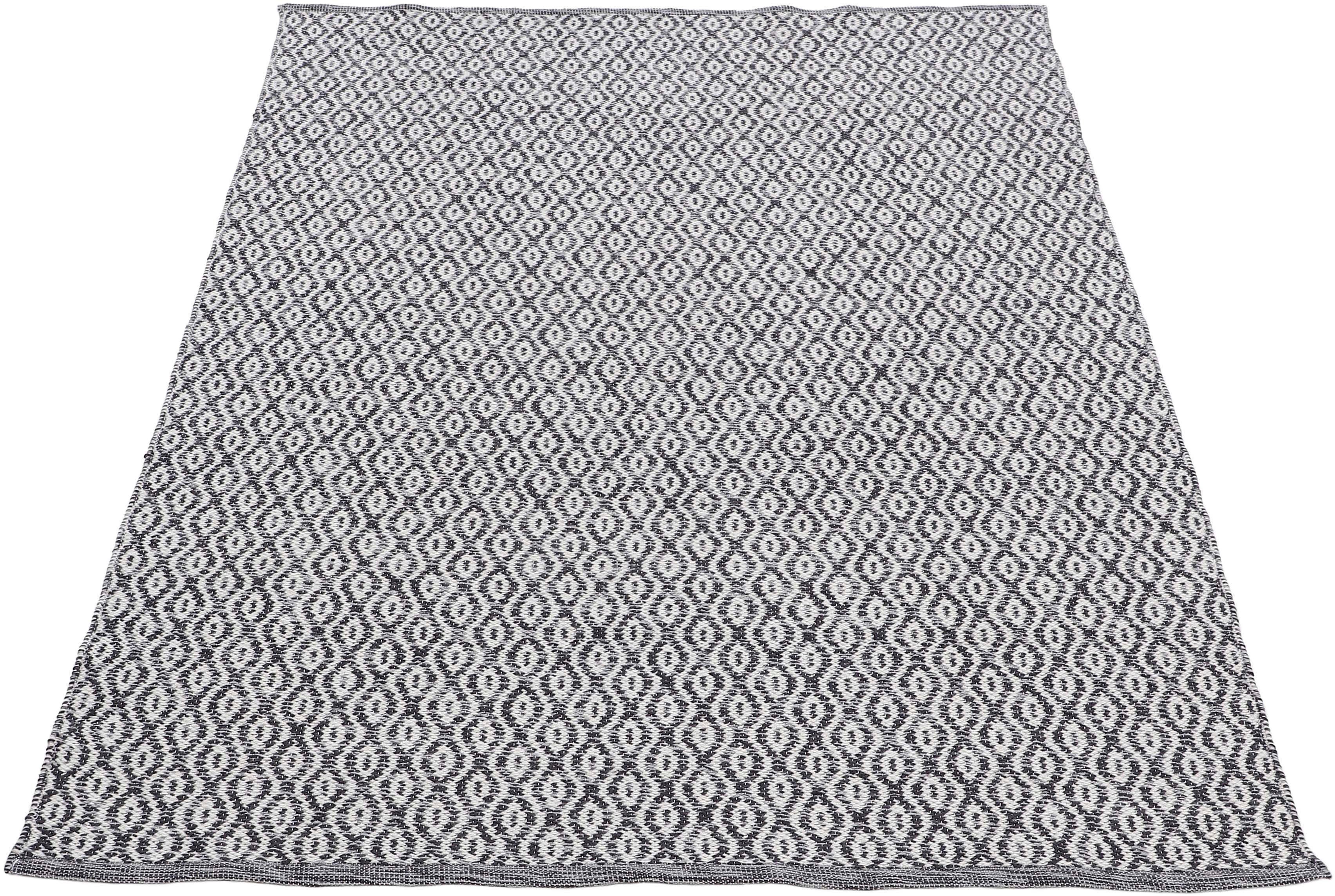 carpetfine Teppich "Frida 202" rechteckig 7 mm Höhe Wendeteppich, 100% recy günstig online kaufen