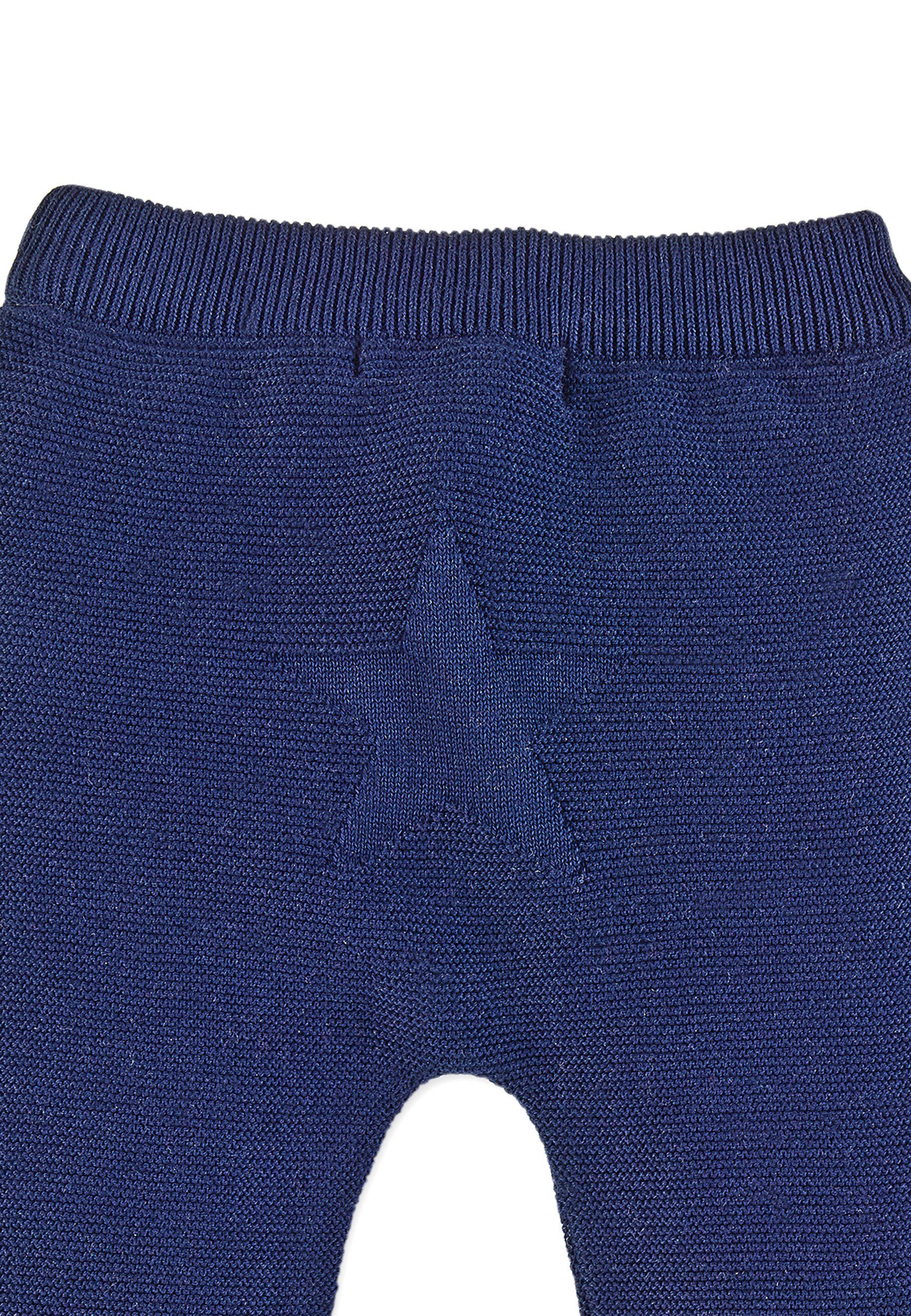 Sterntaler® Latzhose GOTS Strick-Hose (1-tlg) Baby Strickhose - Nachhaltige Strick-Hose aus Baumwolle (Bio) in 3 Farben - Baby Strick Latzhose, Trageangenehme Babyhose mit Motiv "Stern" - Strickhose Mädchen mit eingesticktem Stern