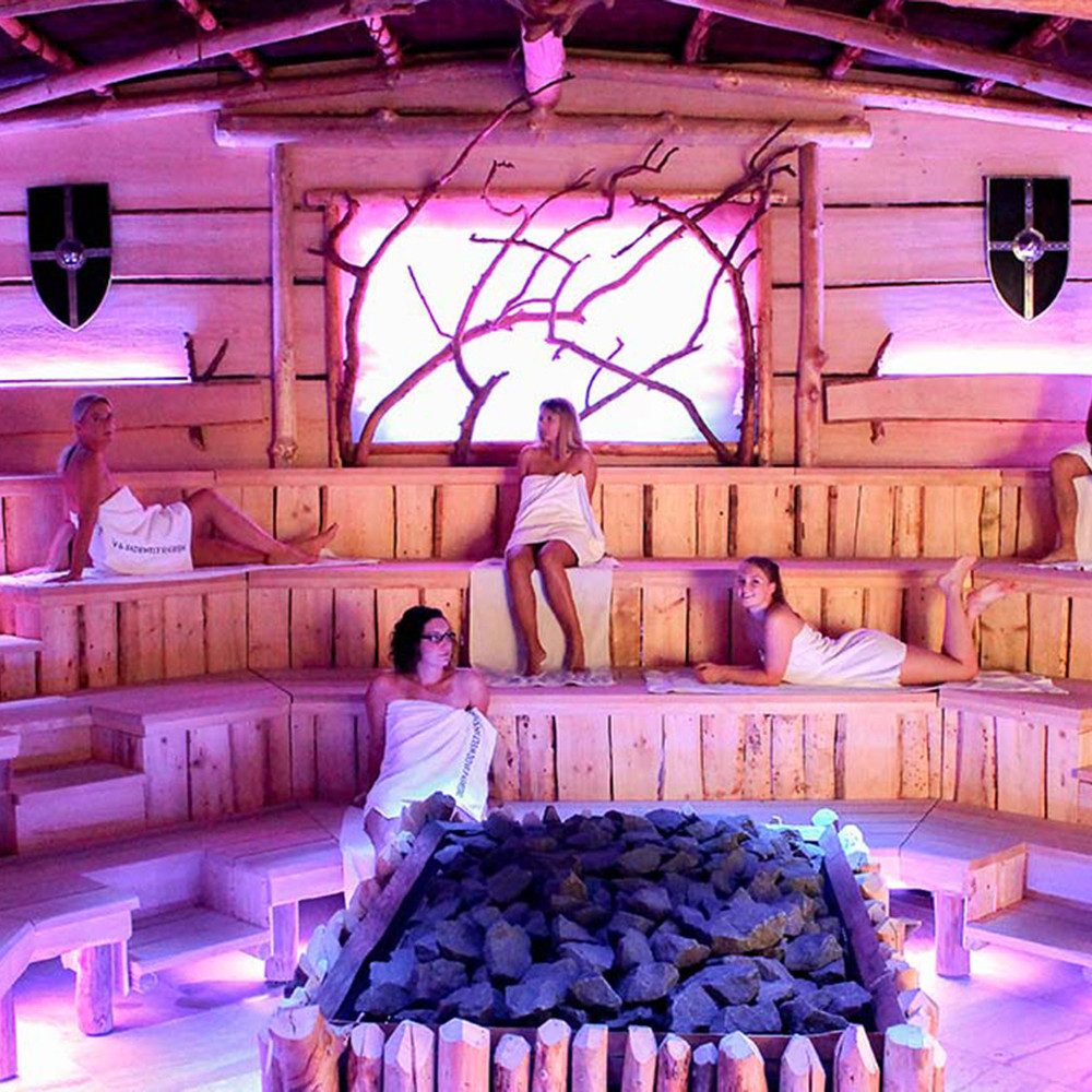 mydays Erlebnisgutschein Wellnessurlaub Therme Sinsheim und Technikmuseum für 2 (5 Nächte), Tropenflair, Wellness & Zeit zu zweit erleben