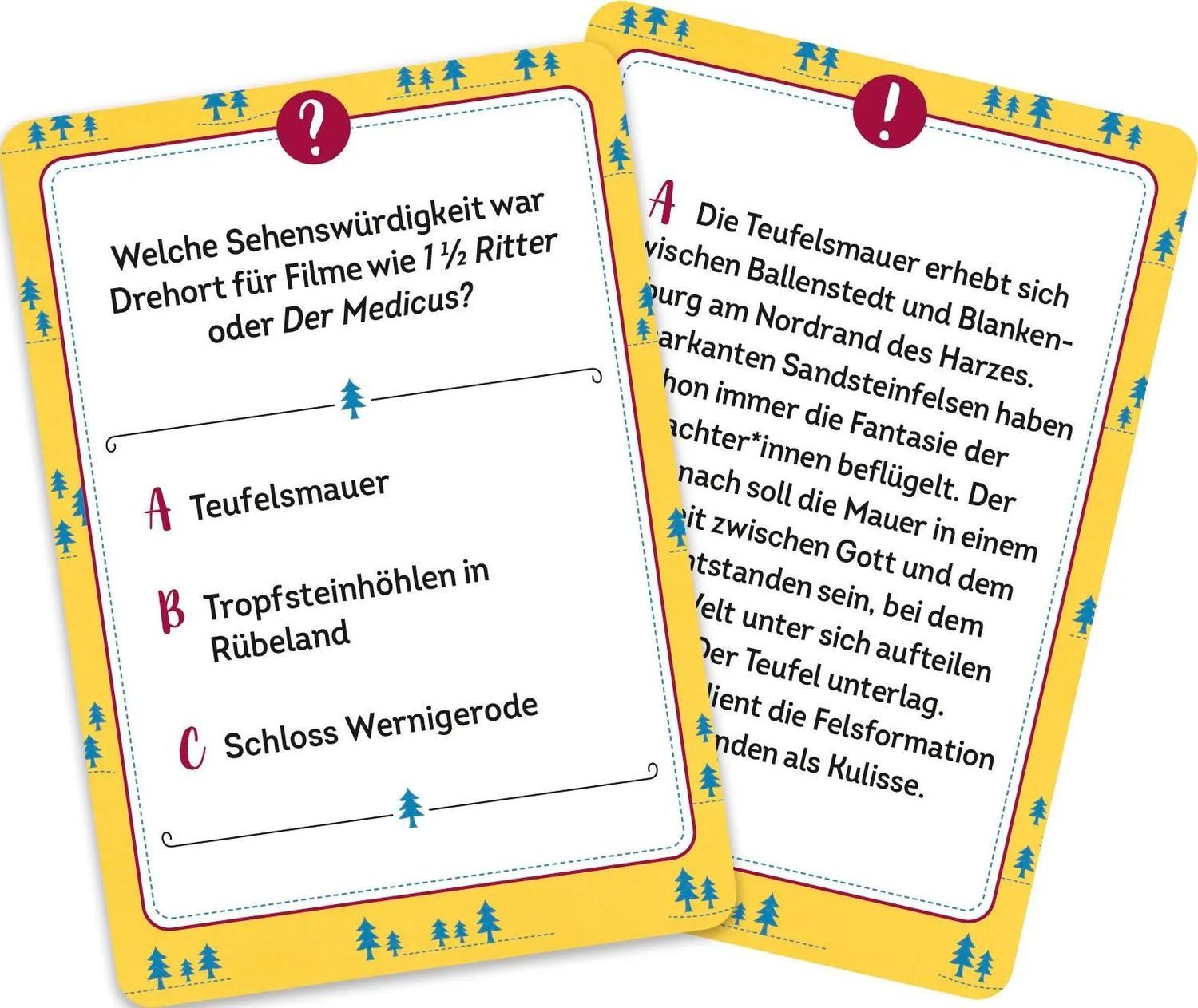 groh Verlag Spiel Wer hätte das gedacht?! Das Unnützes-Wissen-Quiz Harz
