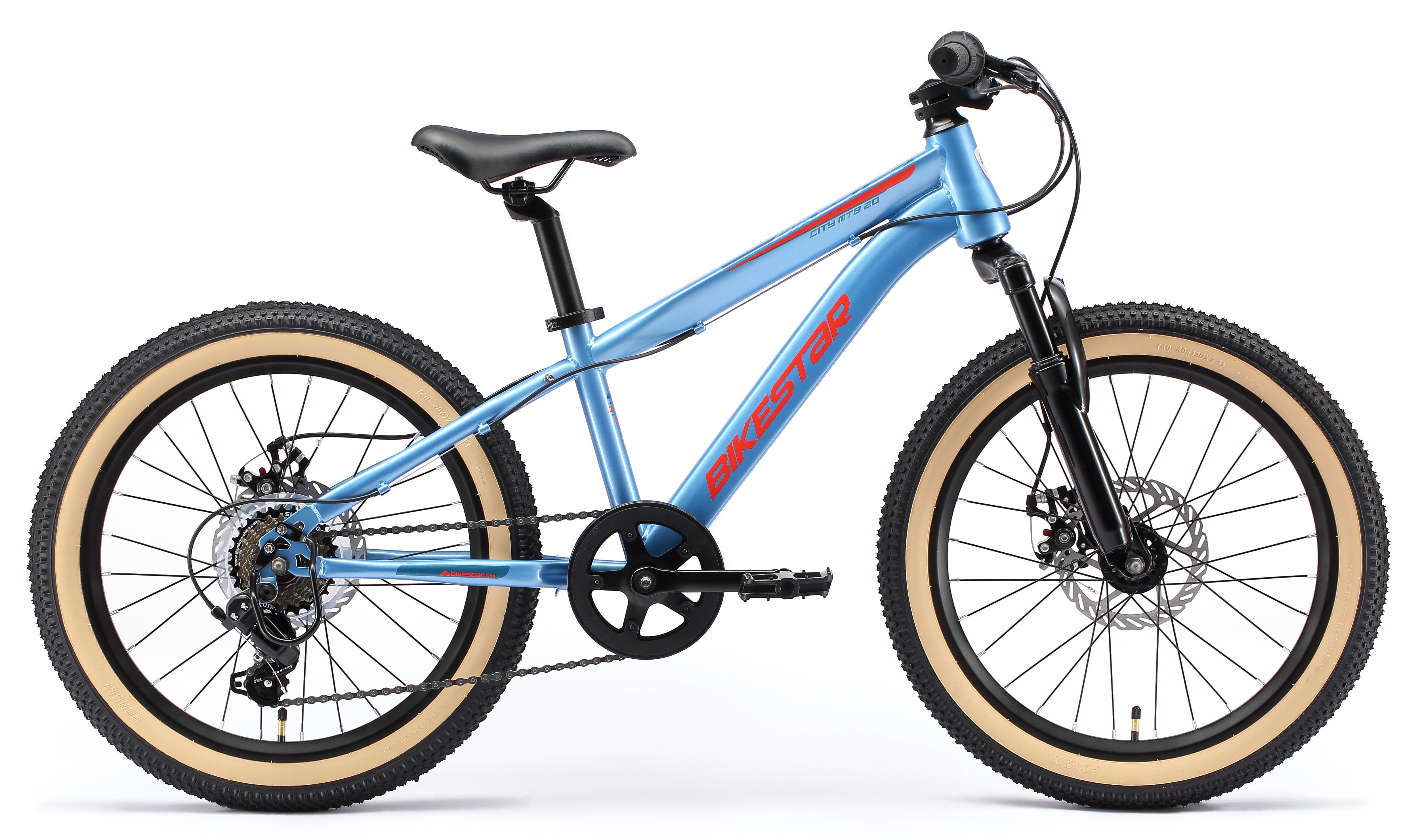 Bikestar Jugendfahrrad, 7 Gang Shimano RD-TY21 Schaltwerk, Kettenschaltung