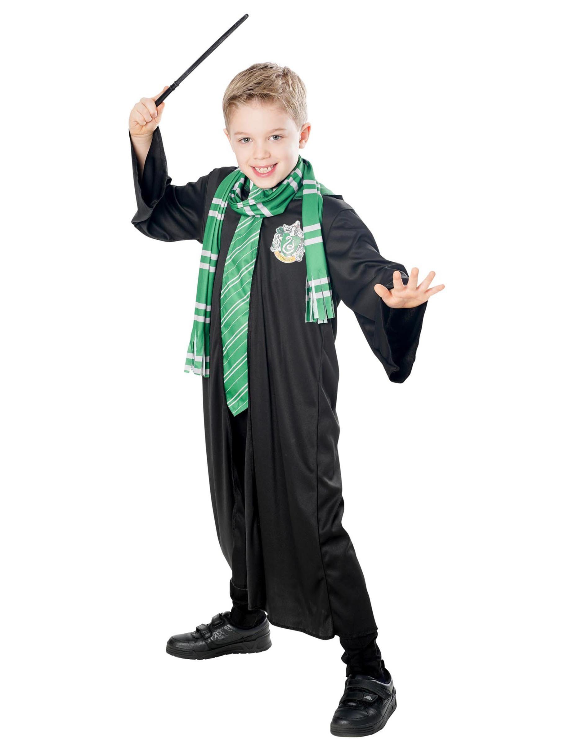 Kostüm Slytherin Kostüm Kit mit Accessoires Harry Potter