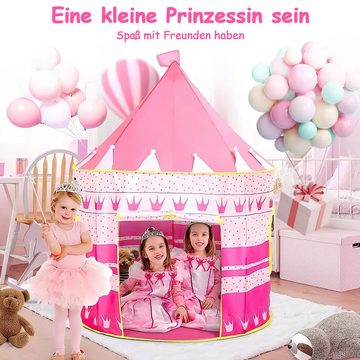 Jioson Spielzelt Prinzessin Schloss Spielzeug Haus Kinderzelt Spielhaus Drinnen Draußen