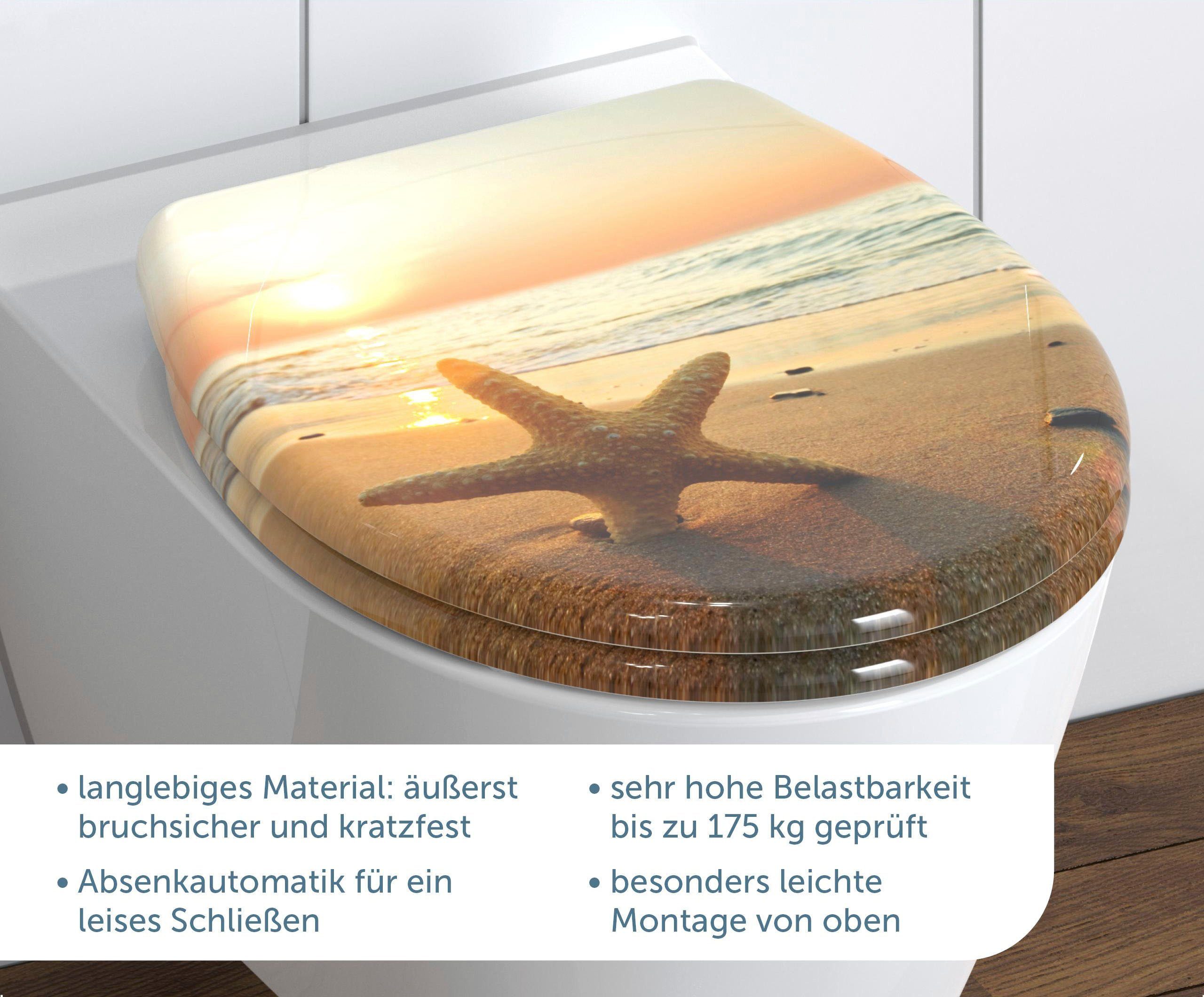 Schütte WC-Sitz Star, Duroplast, mit Absenkautomatik günstig online kaufen