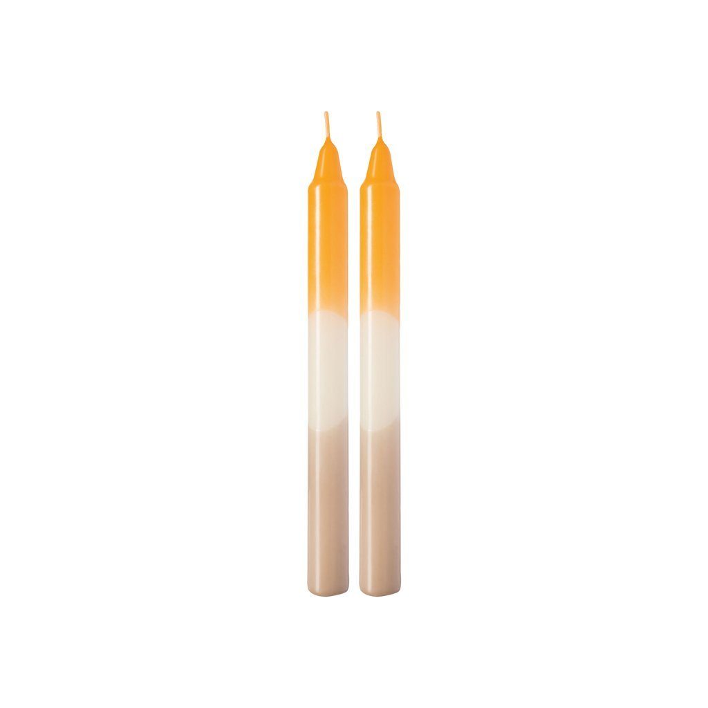 like. by Villeroy & Boch Tafelkerze Like Home Stabkerze dip dye apricot, clay 2 Stk. (2-tlg)