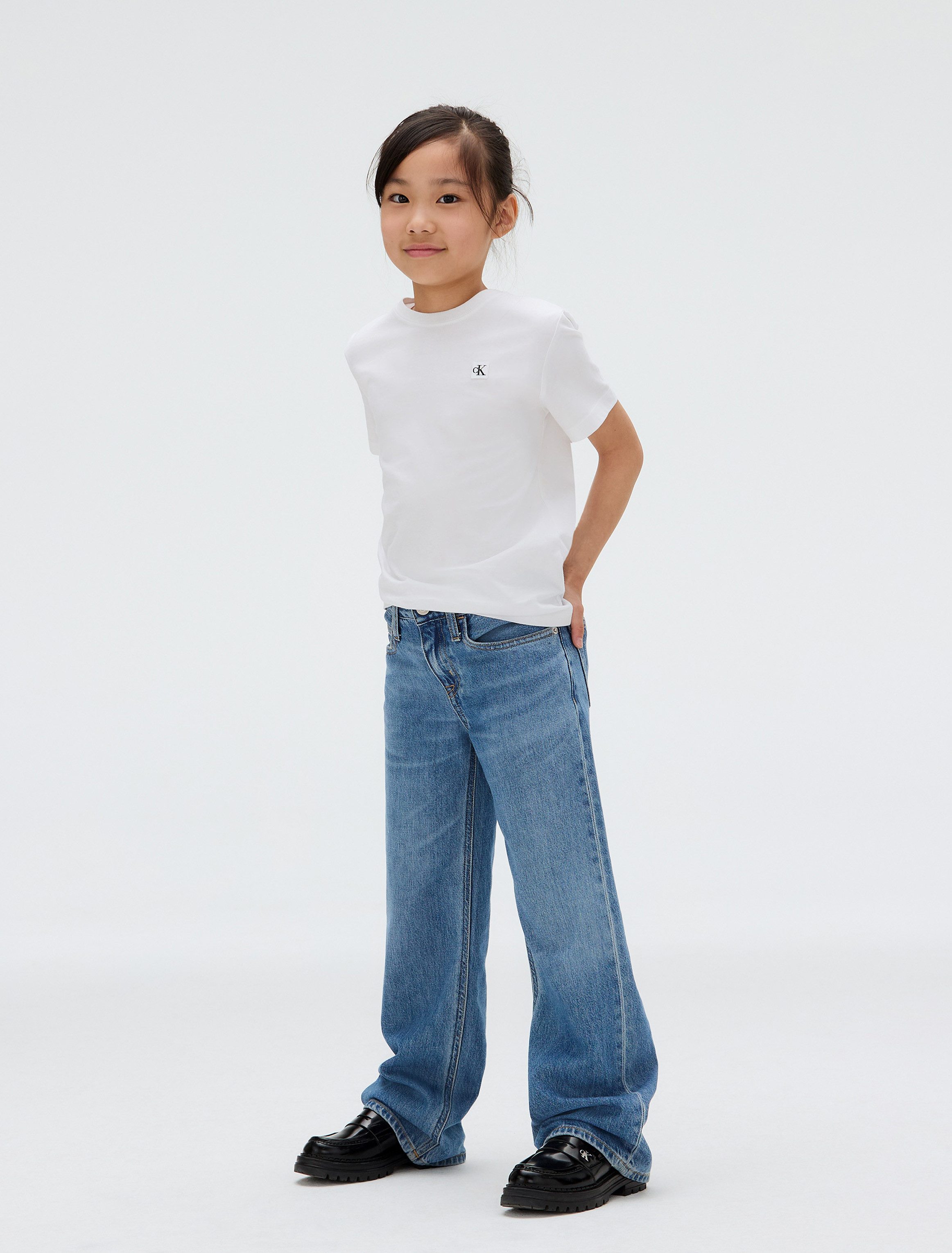 Calvin Klein Jeans T-Shirt MONOGRAM MINI BADGE T-SHIRT für Kinder bis 16 Jahre