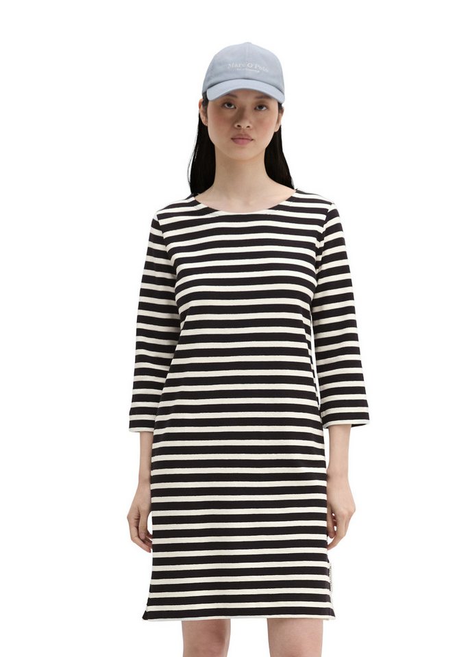 Marc O'Polo Jerseykleid Gestreift, loose fit aus weichem Jersey