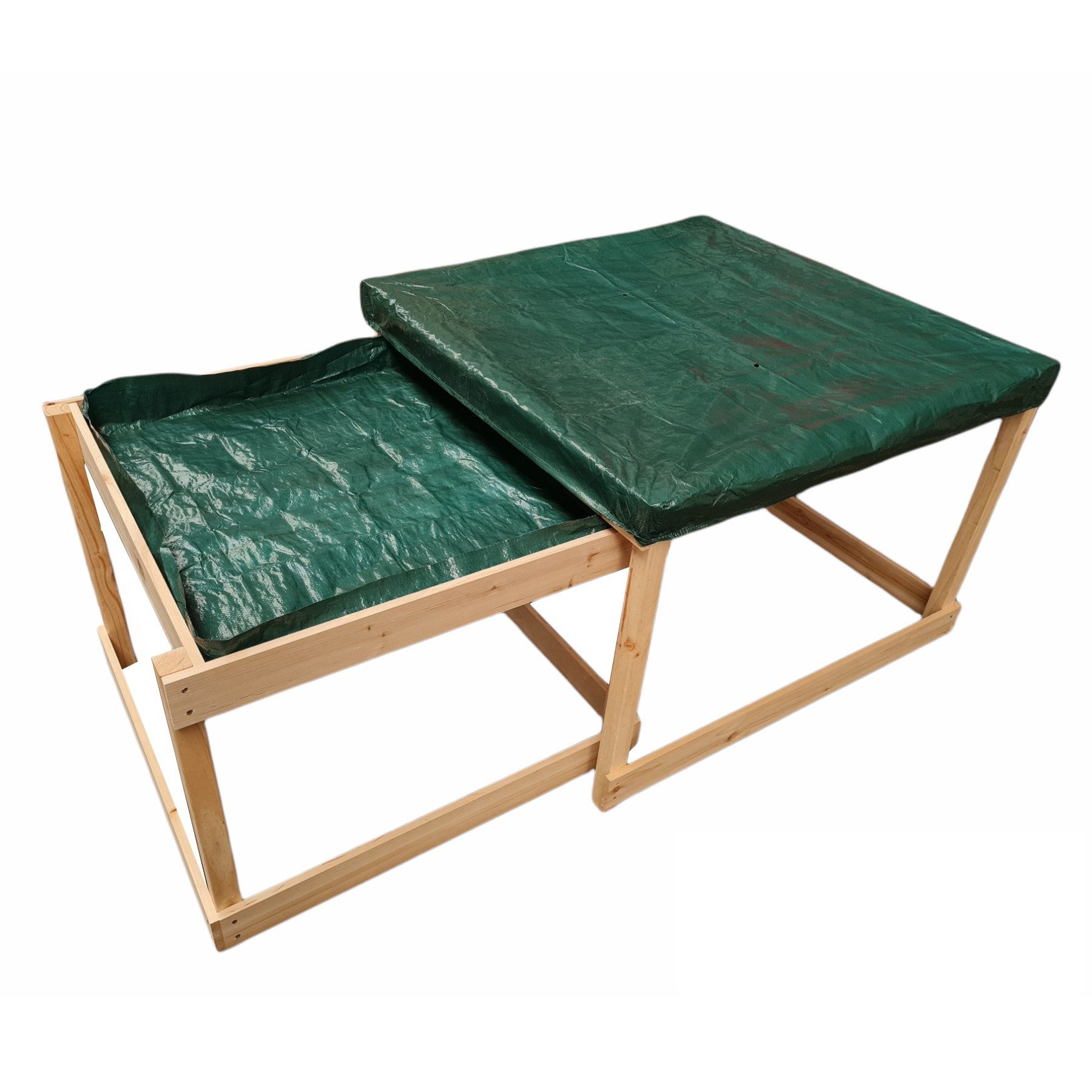 Loggyland Spieltisch Wasser- und Sandspieltisch - Matschtisch, mit Schutzhü günstig online kaufen