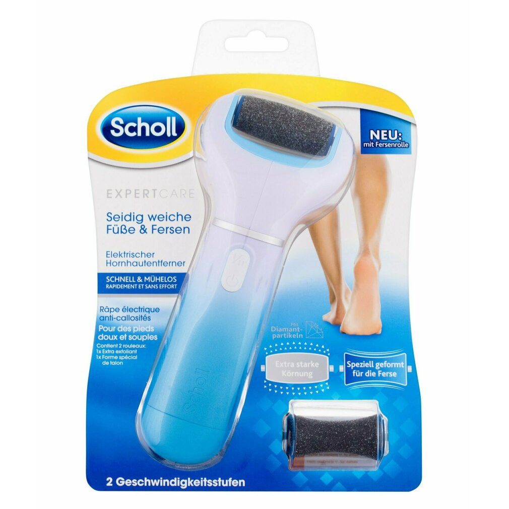 Dr. Scholl Fußcreme Scholl Hornhaut Fußpflegesystem Velvet Smooth Pedi blau, 1 St