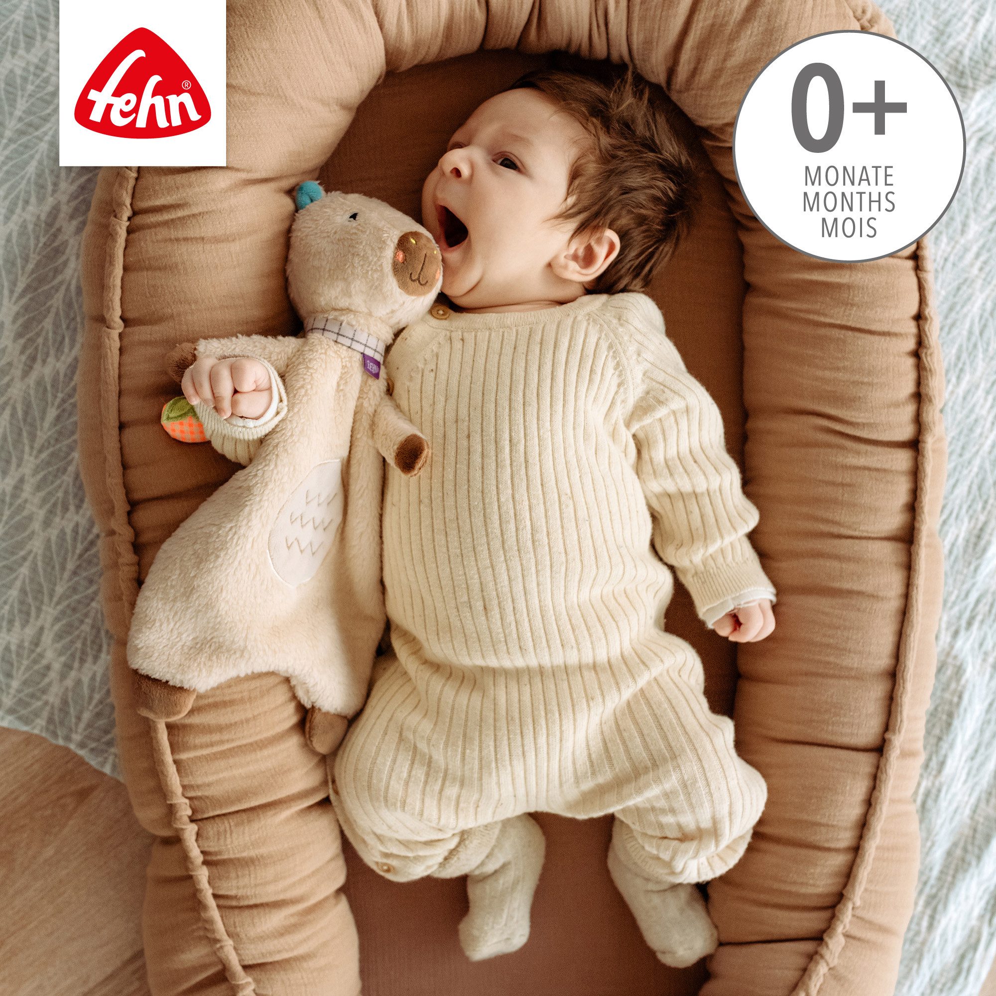 Fehn Kuscheltuch Capybara Clara