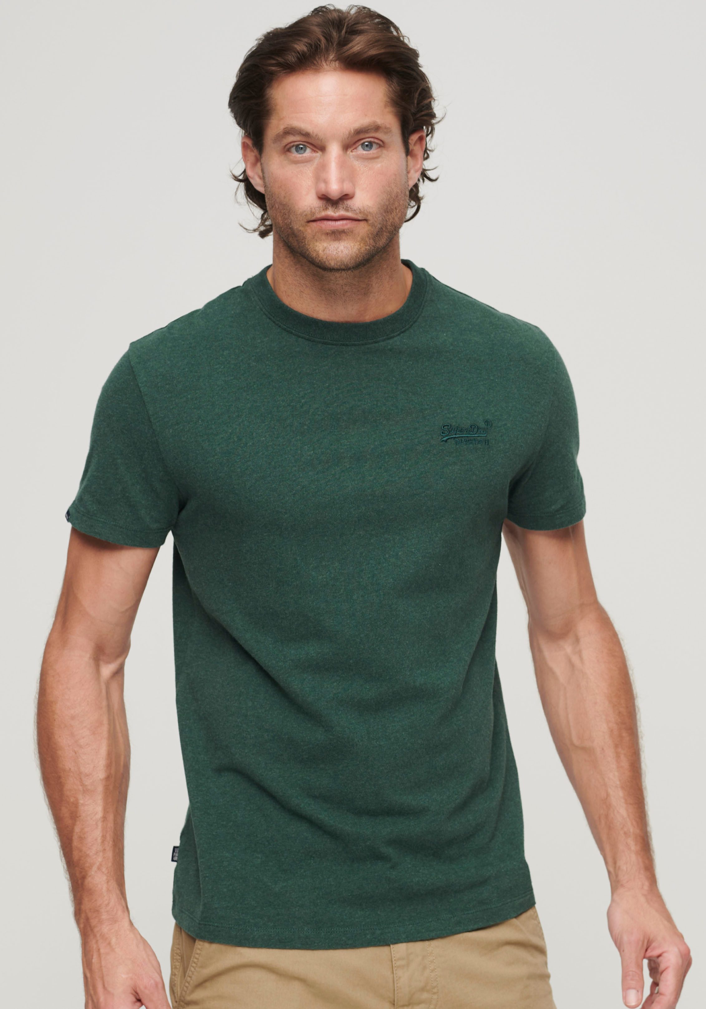 Superdry Rundhalsshirt ESSENTIAL LOGO EMB TEE günstig online kaufen