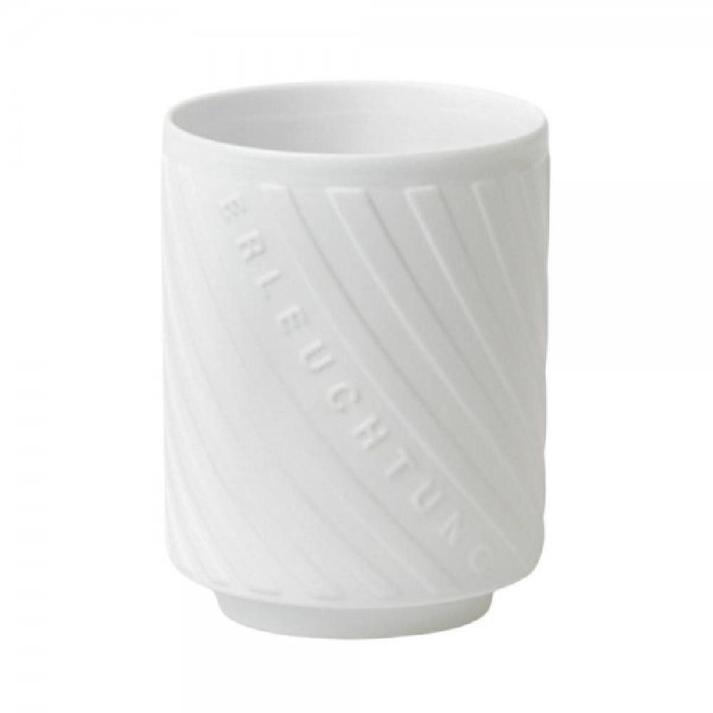 Räder Свічкиhalter Design Teelichthalter Einklang Erleuchtung Weiß (10cm)