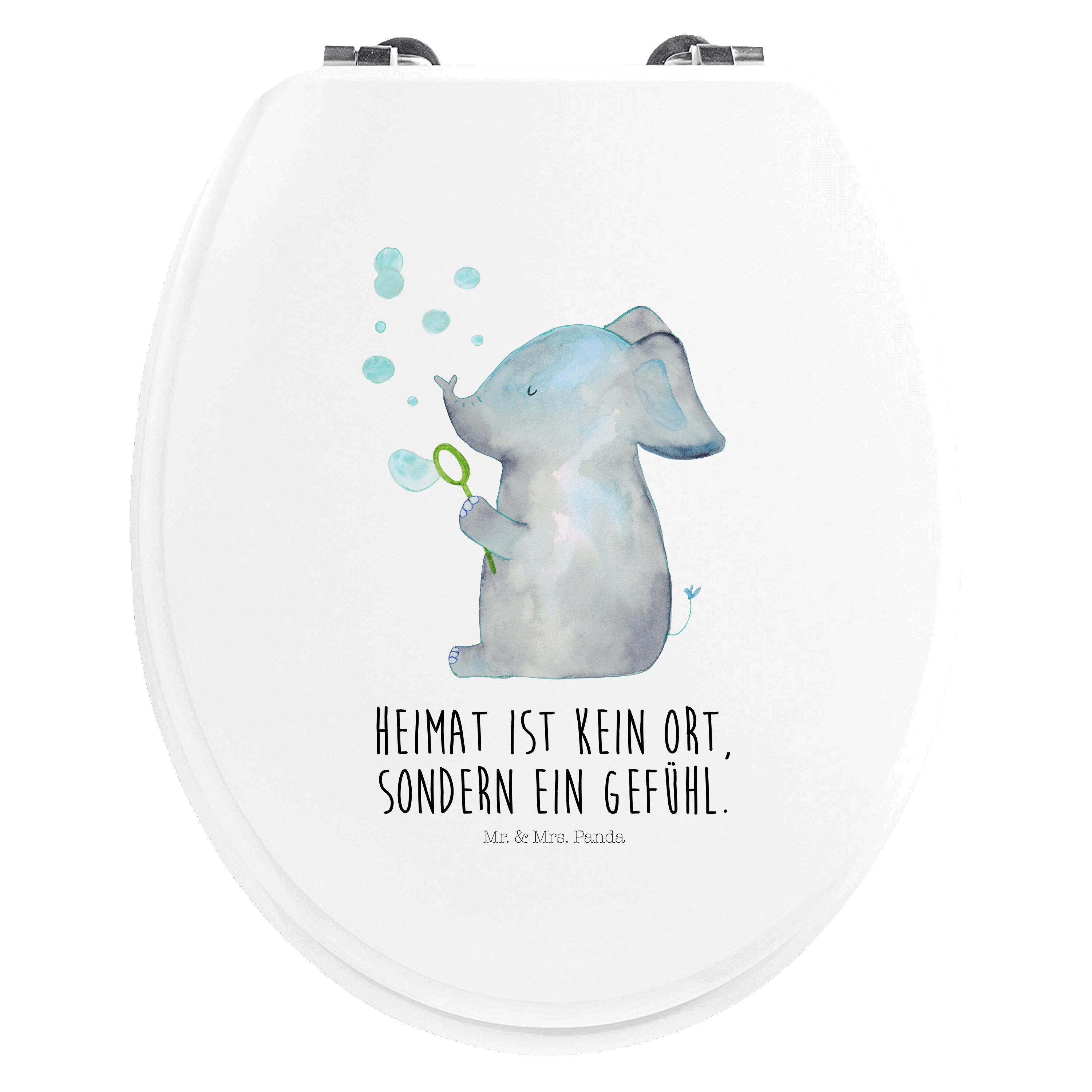 Mr. & Mrs. Panda WCSitz »Elefant Seifenblasen Weiß Geschenk