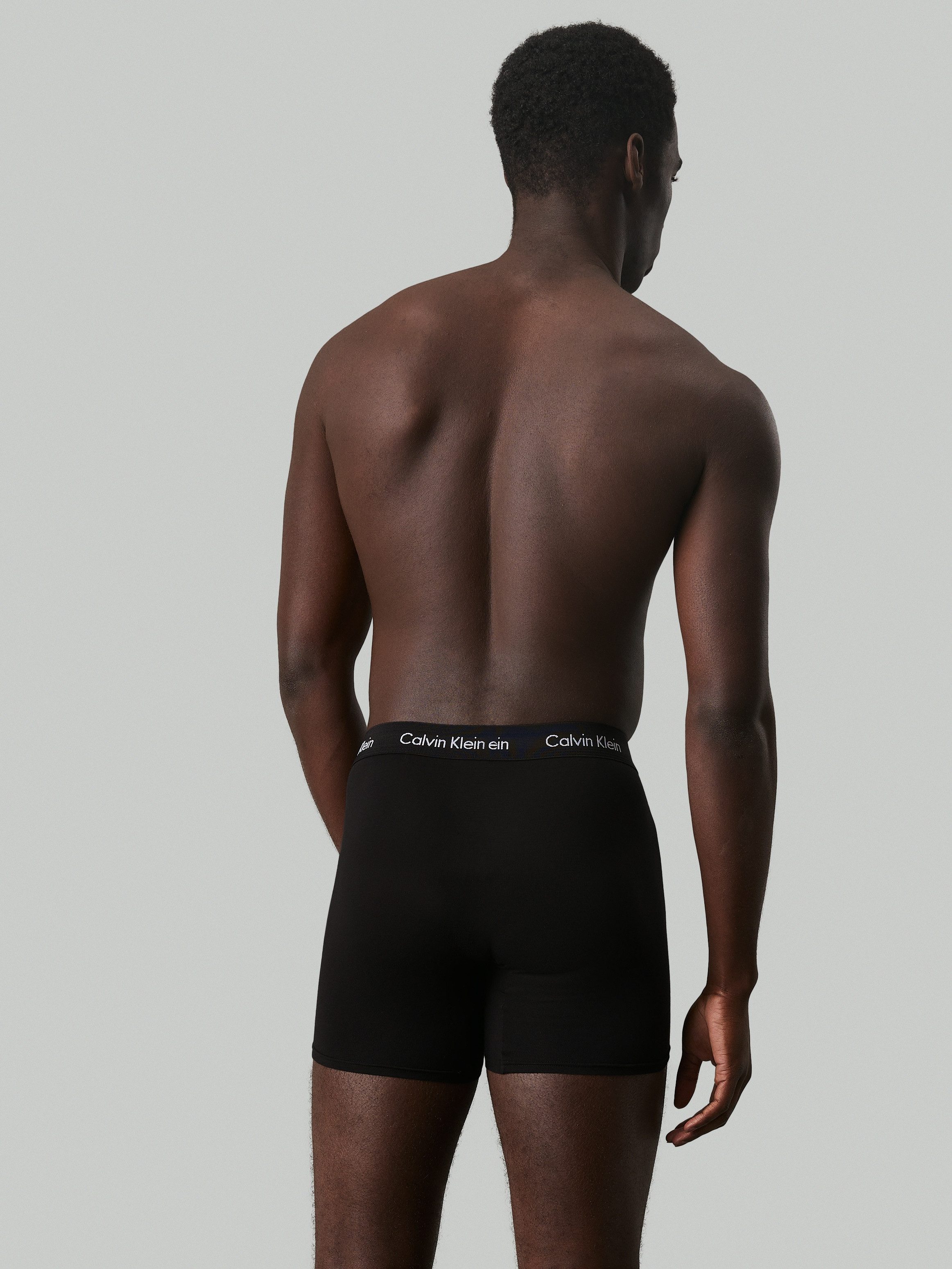 Calvin Klein Underwear Boxer Boxer Brief 7PK (Packung, 7-St., 7er-Pack) mittlehoher Bund, langes Bein