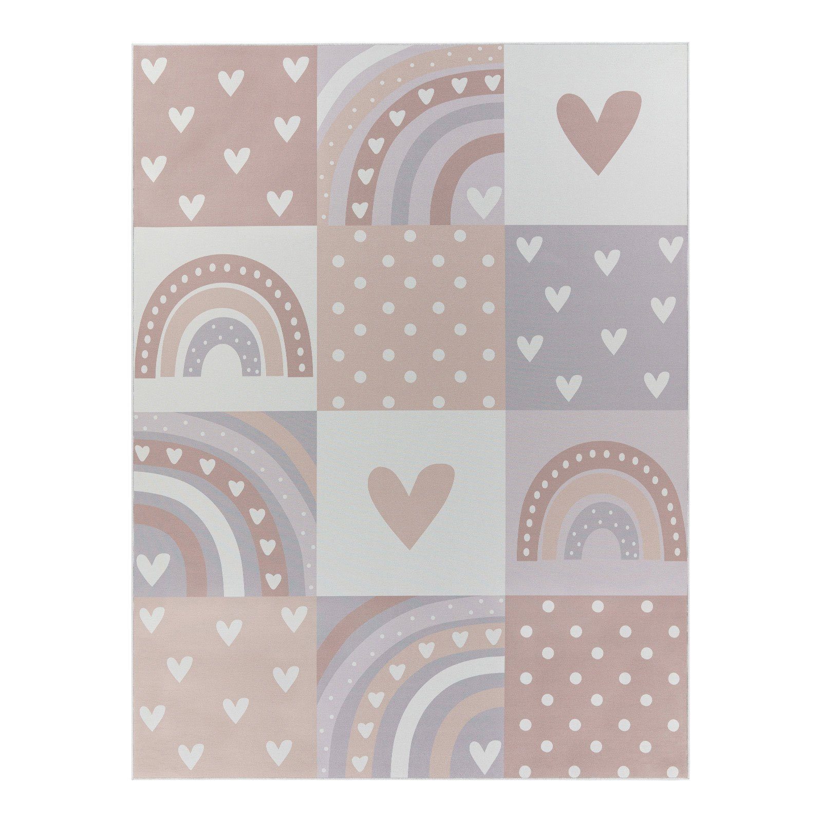 TaraCarpet Kinderteppich Tara Kids Fresh Rainbow, günstig online kaufen