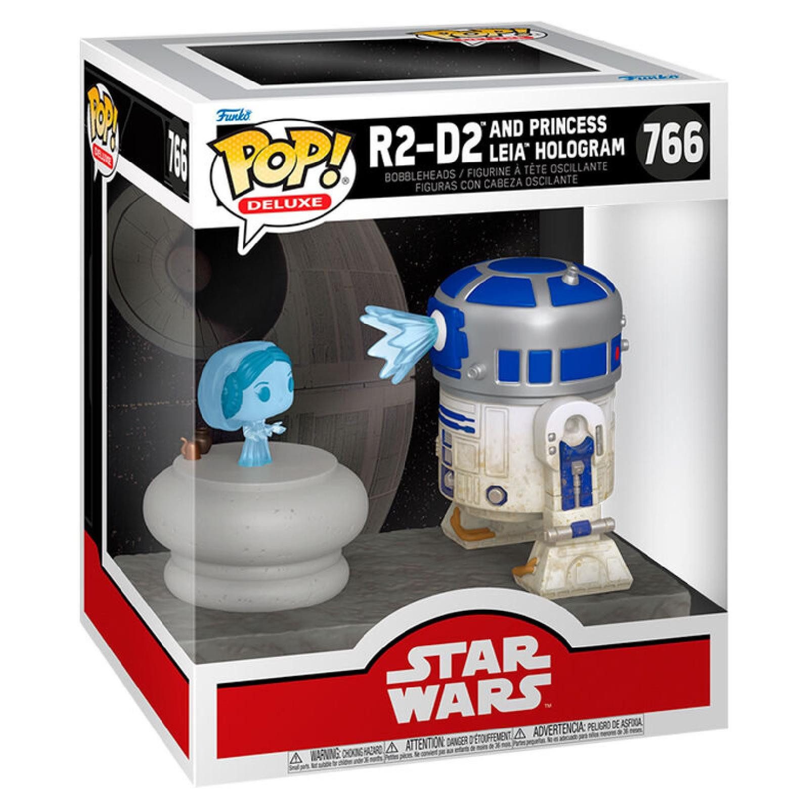 Sammelfigur Deluxe Star Wars R2-D2 and Princess Leia Hologram #766