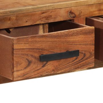 vidaXL Sideboard Sideboard mit 3 Schubladen 110x30x80 cm Massivholz Akazie (1 St)