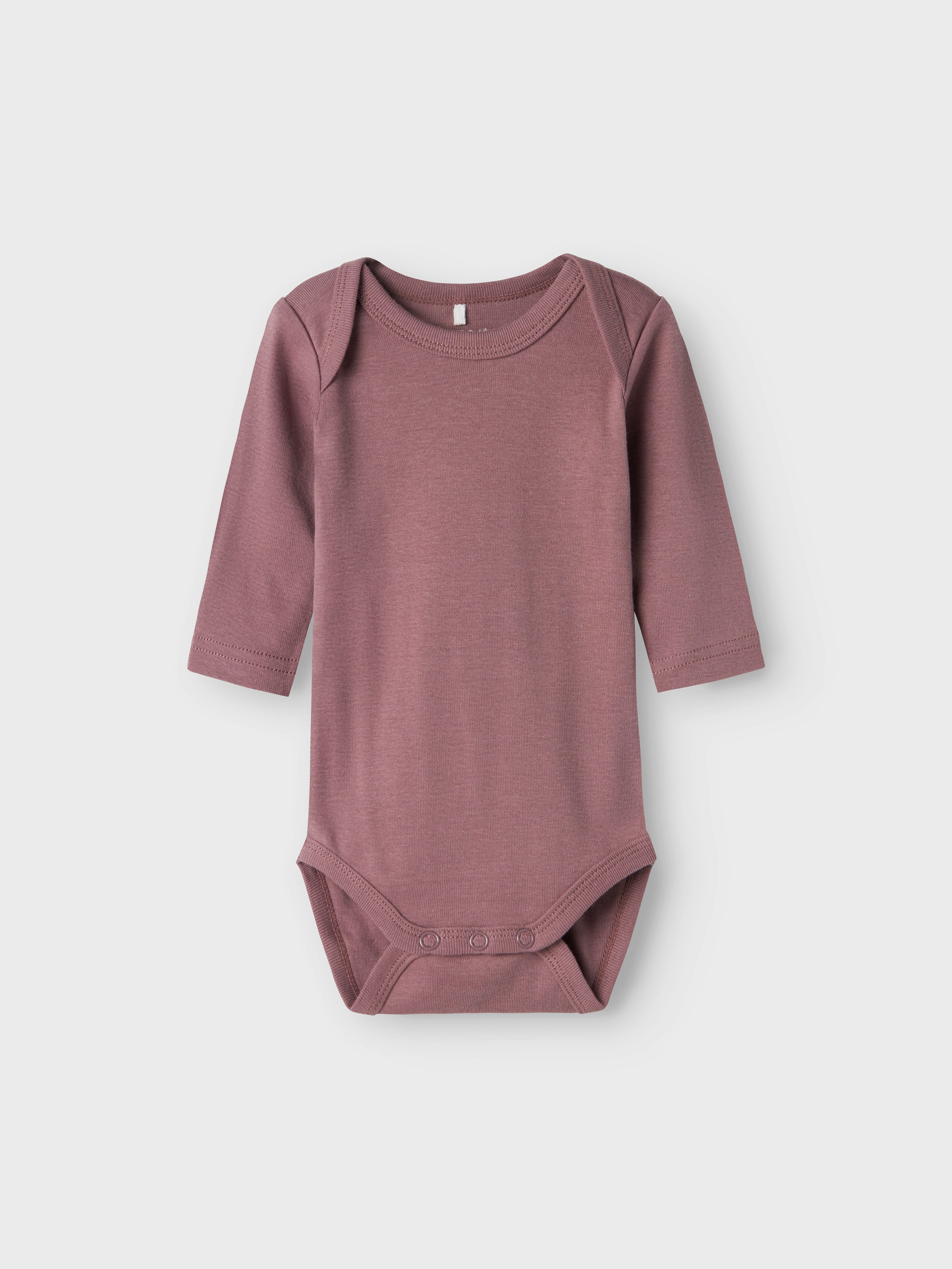 Name It Langarmbody NBFBODY 3P LS GRAPE FLOWER NOOS (Packung, 3-tlg)