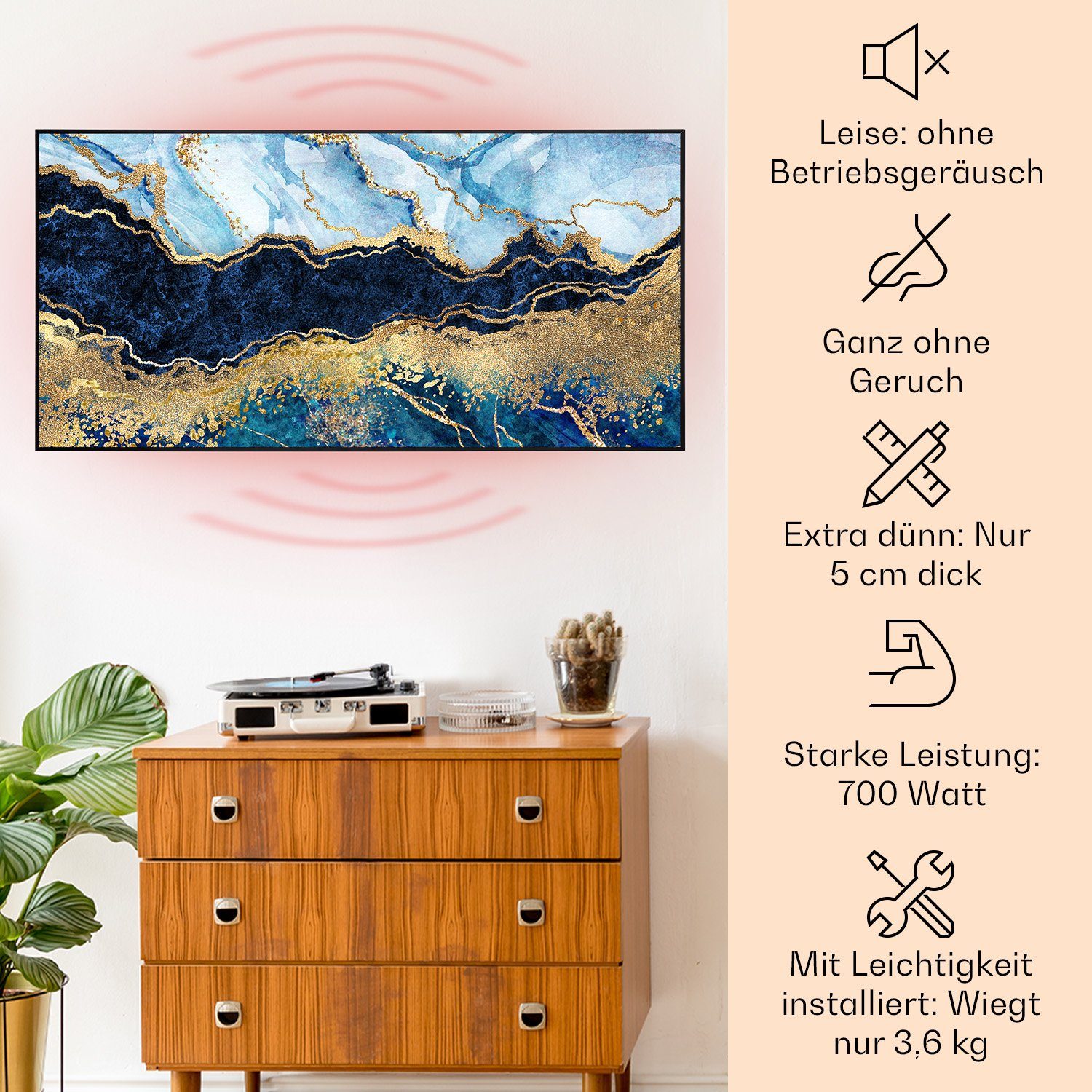 Klarstein Heizkörper Wonderwall Air Art Smart günstig online kaufen