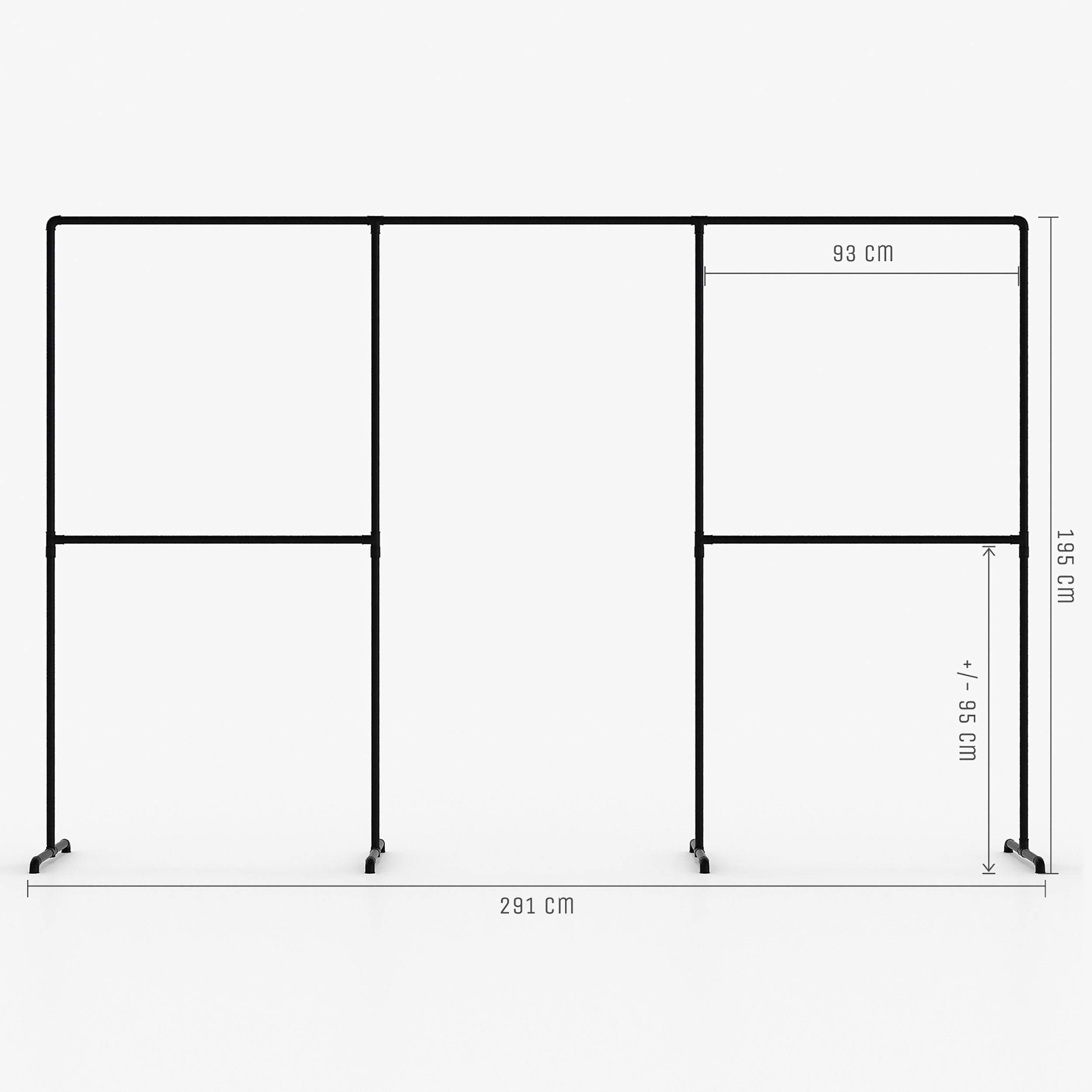 pamo. design Kleiderständer LAS, (Kleiderstange ohne günstig online kaufen