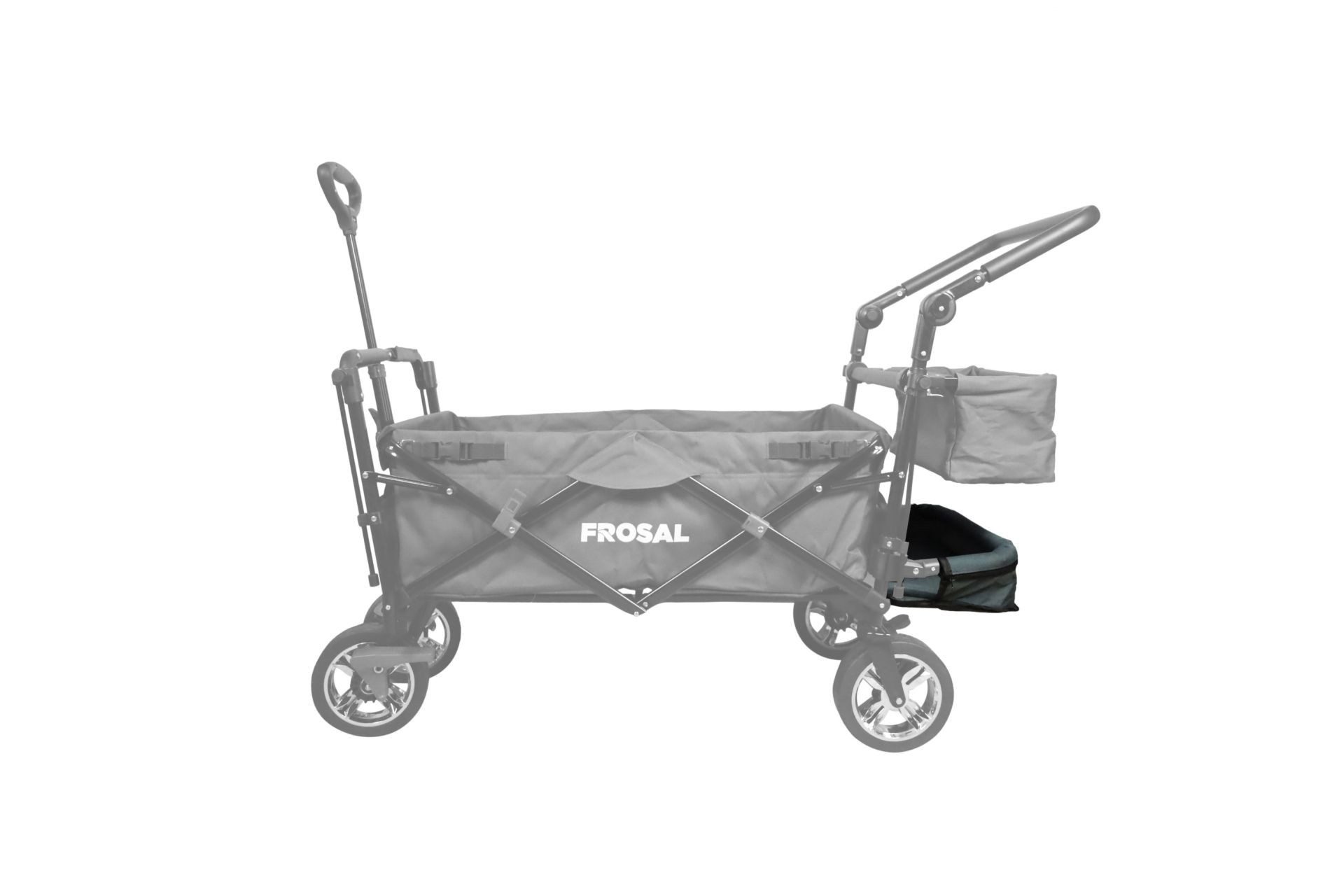 Frosal Kinderwagen-Bezug Innenraumverlängerung Bollerwagen Leo