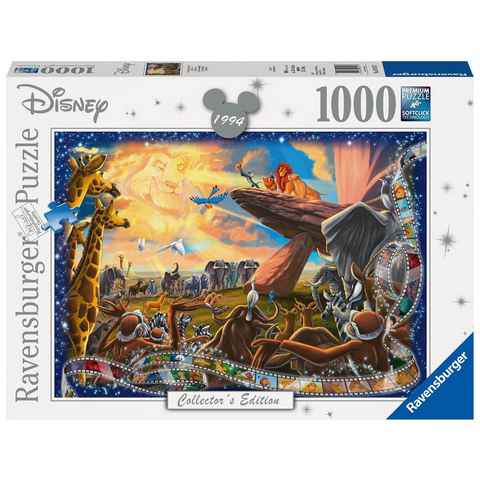 Ravensburger Puzzle Walt Disney: Der König der Löwen. Puzzle 1000 Teile, 1000 Puzzleteile