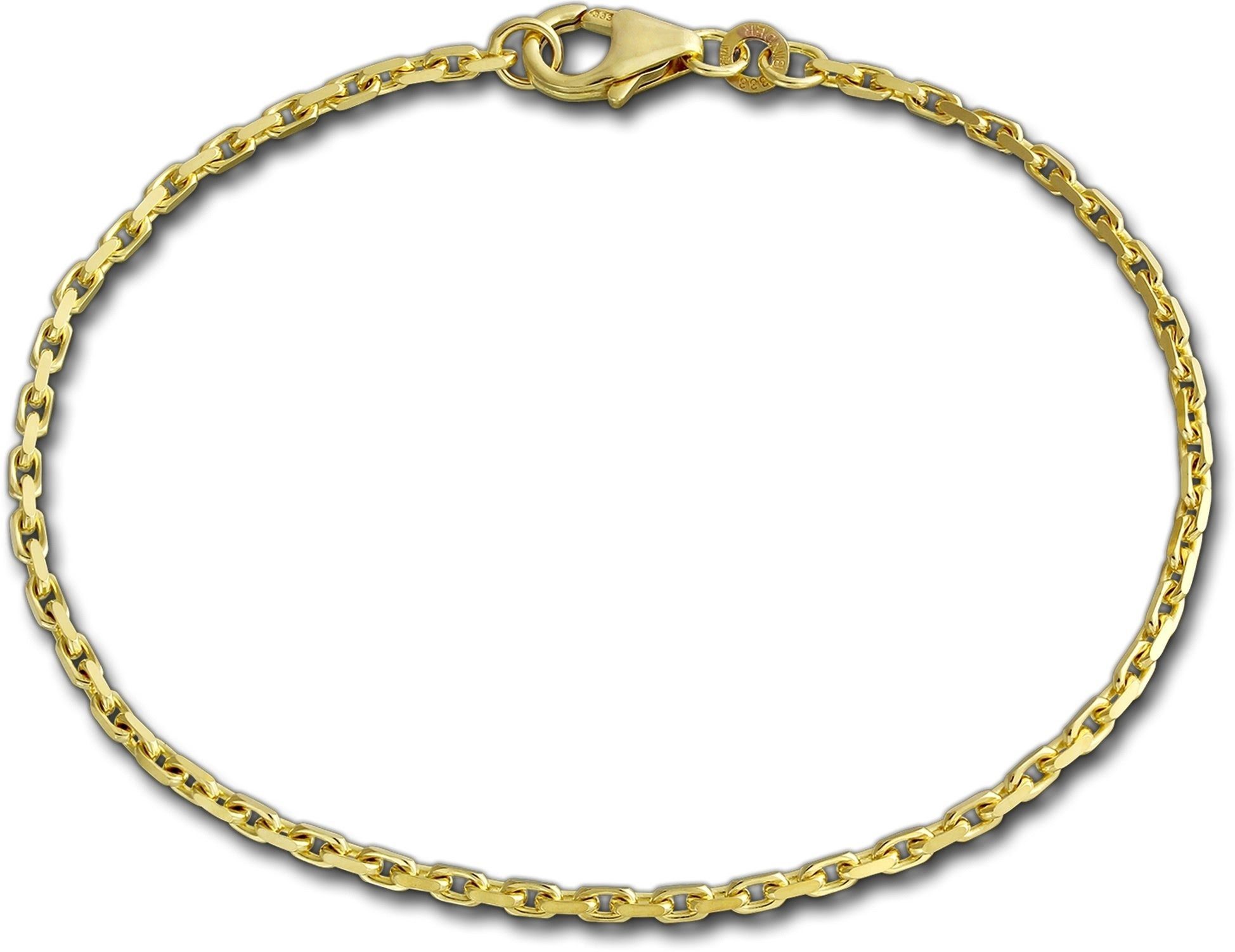 GoldDream Goldarmband GoldDream 8 Karat Armband 18,5cm 333er (Armband, Armband), Echtgold Armband (Anker) ca. 18,5cm, Echtgold, 333er Gelbgold