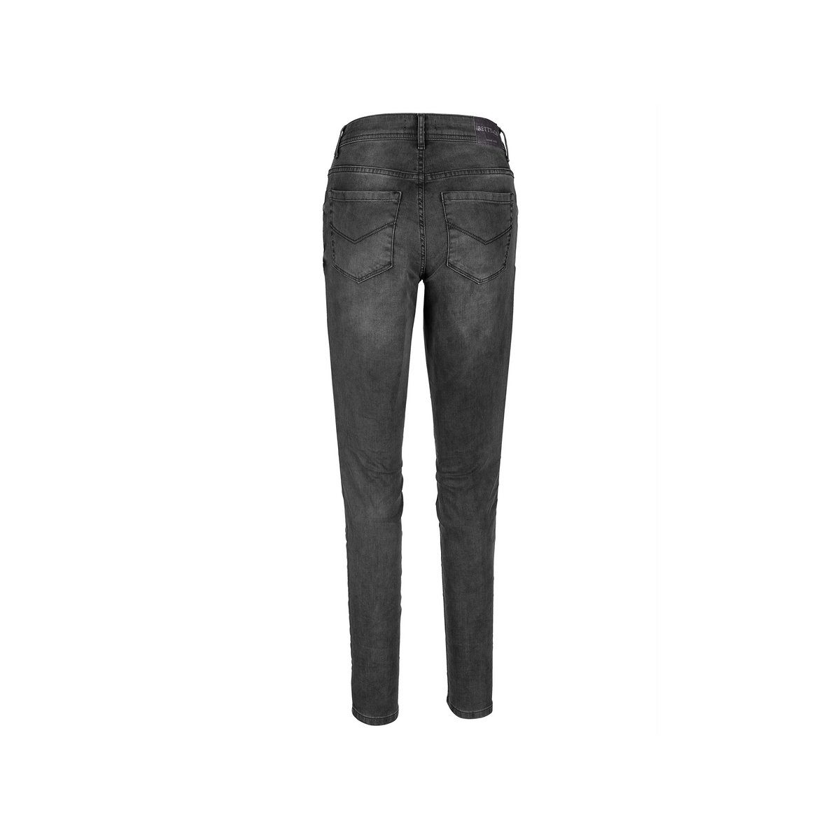 schwarz regular (1-tlg) betty Slim-fit-Jeans