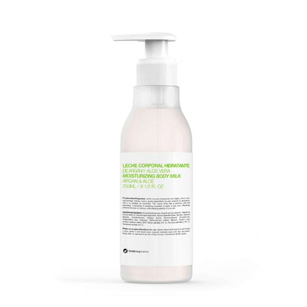 Körperpflegemittel Feuchtigkeitsspendende Körpermilch Argan und Aloe Vera 250ml