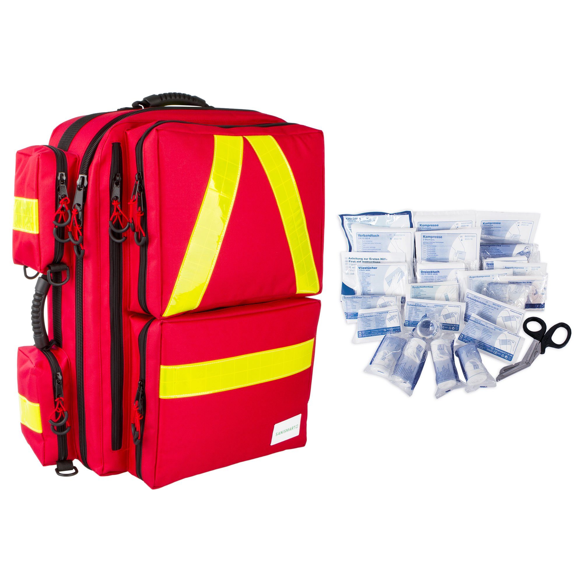 SANISMART Erste-Hilfe-Set gefüllt mit 13157