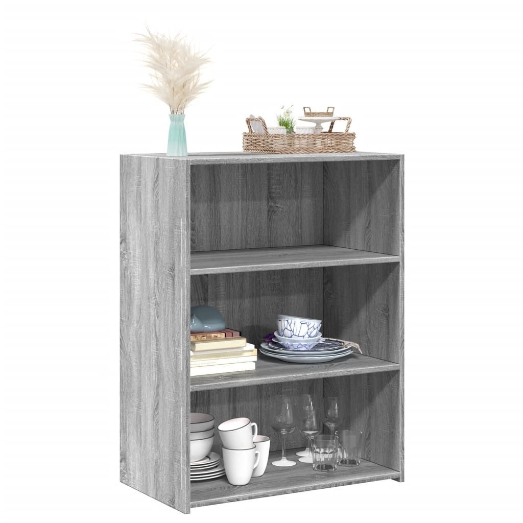 vidaXL Sideboard Sideboard Grau Sonoma 70x41x93 günstig online kaufen