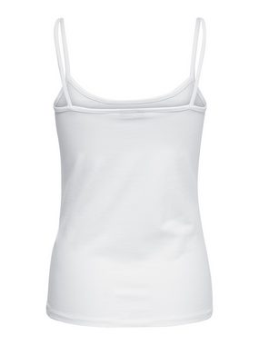 ONLY Tanktop Life Singlet (3-tlg) Figur betont, elastische Baumwollqualität