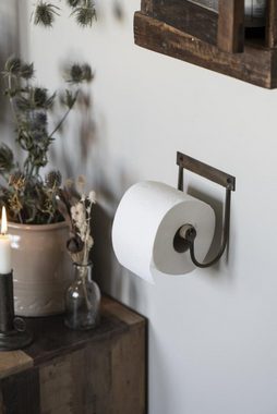 Ib Laursen Toilettenpapierhalter IB Metall Holzrolle