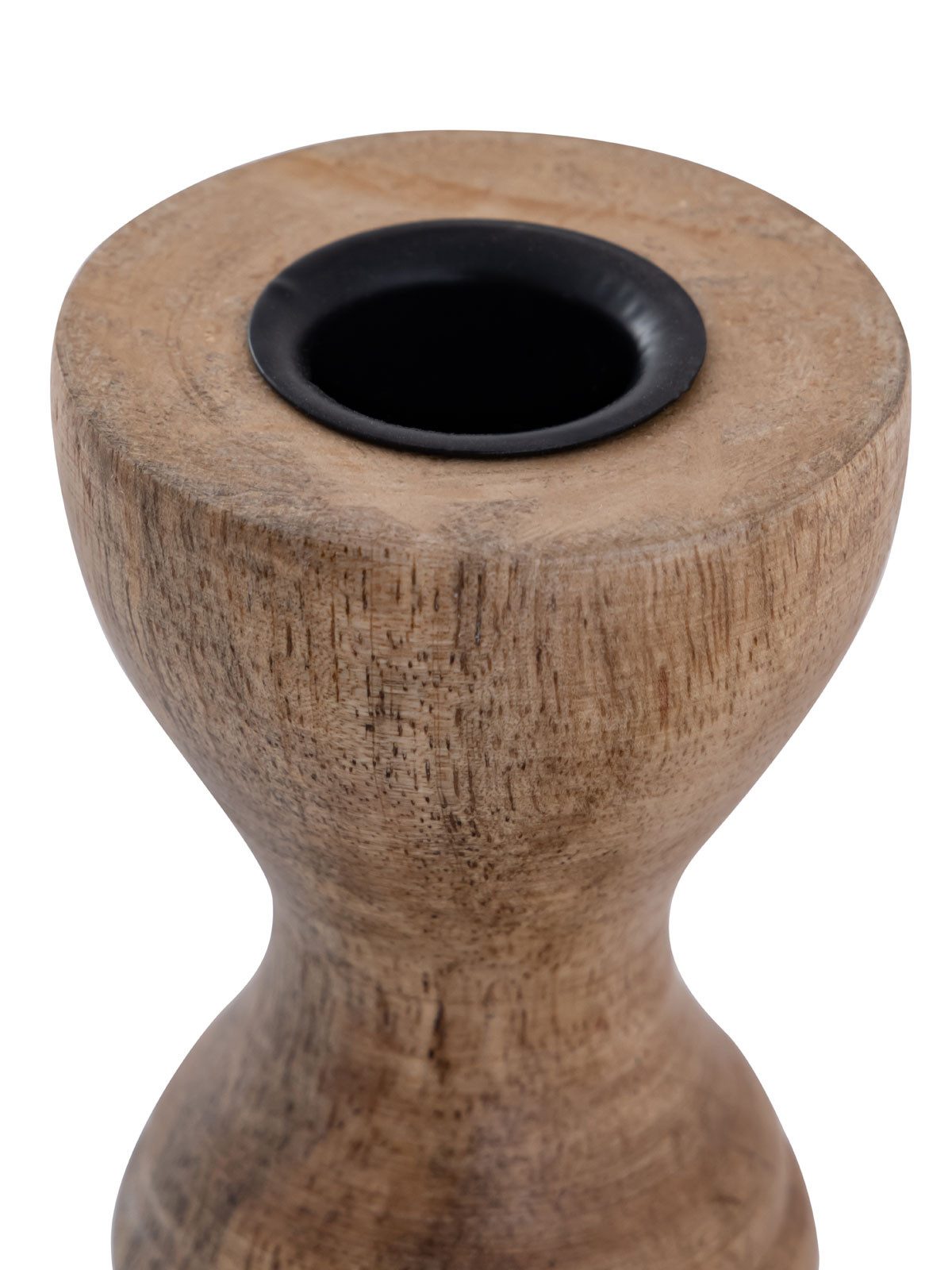 Amagohome Kerzenhalter Kerzenständer 2er Set Stabkerzen Kerzenhalter H20/13x6cm rund Kerzenle – Bild 4 von 5
