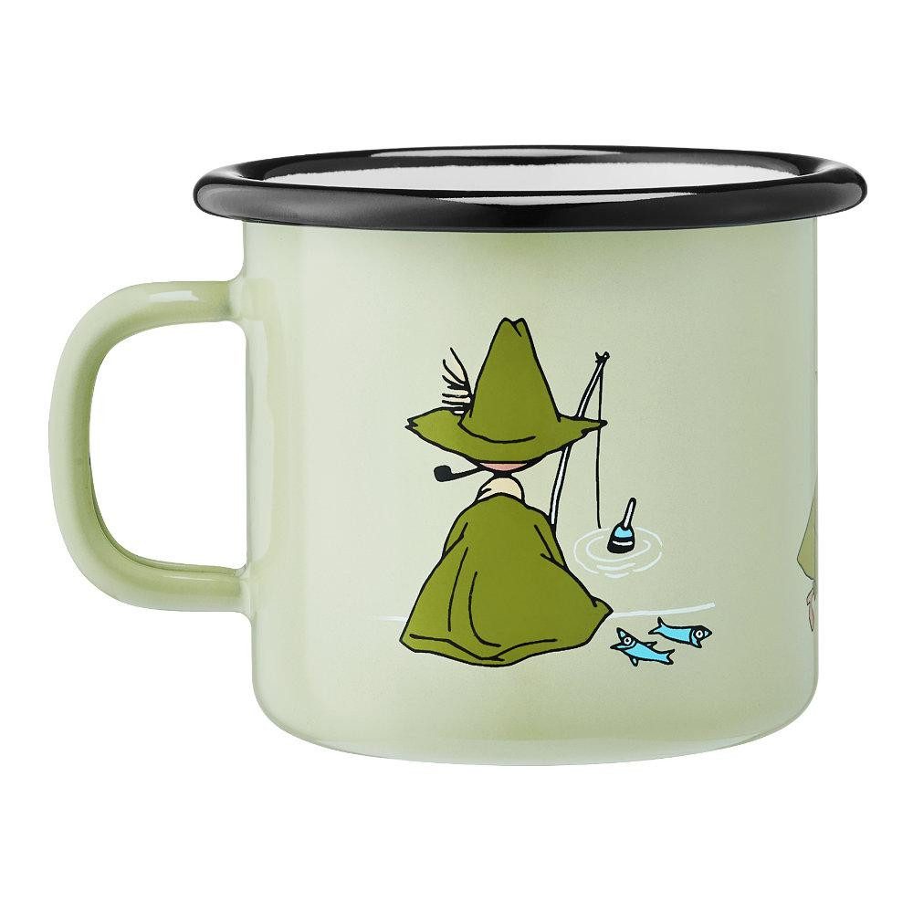Muurla Kinderbecher Tasse Mumins Snufkin Light Green (250 ml)