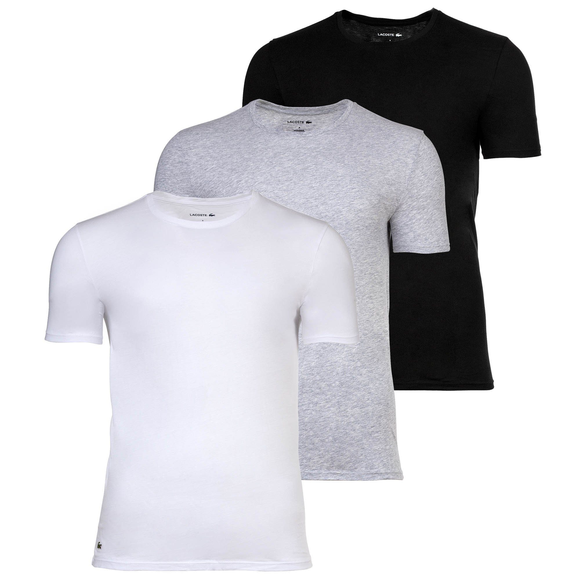 Lacoste T-Shirt Herren T-Shirt 3er Pack Baumwolle (Packung, 3er Pack) günstig online kaufen