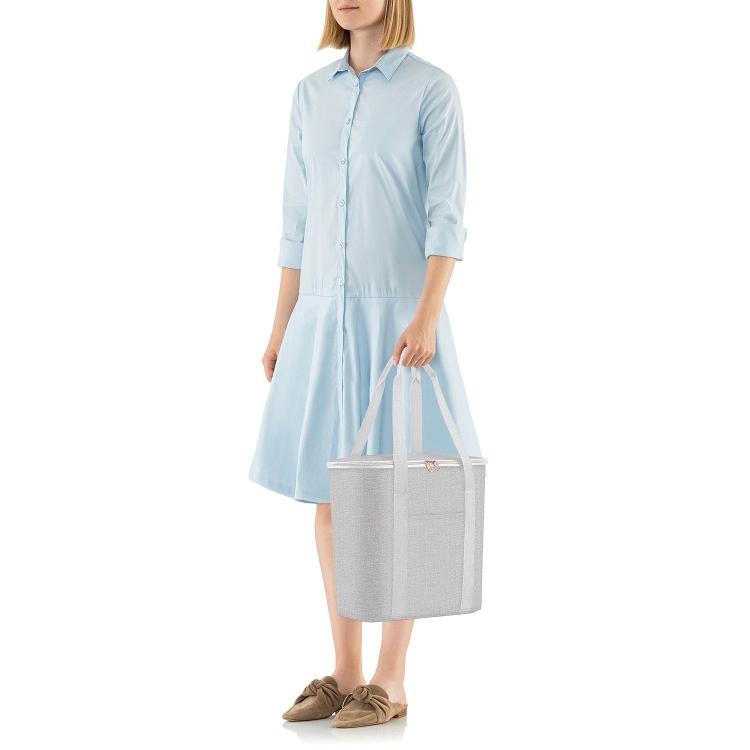 REISENTHEL® Tragetasche THERMOSHOPPER, Kühltasche, Grau, 15 Liter (1-tlg)