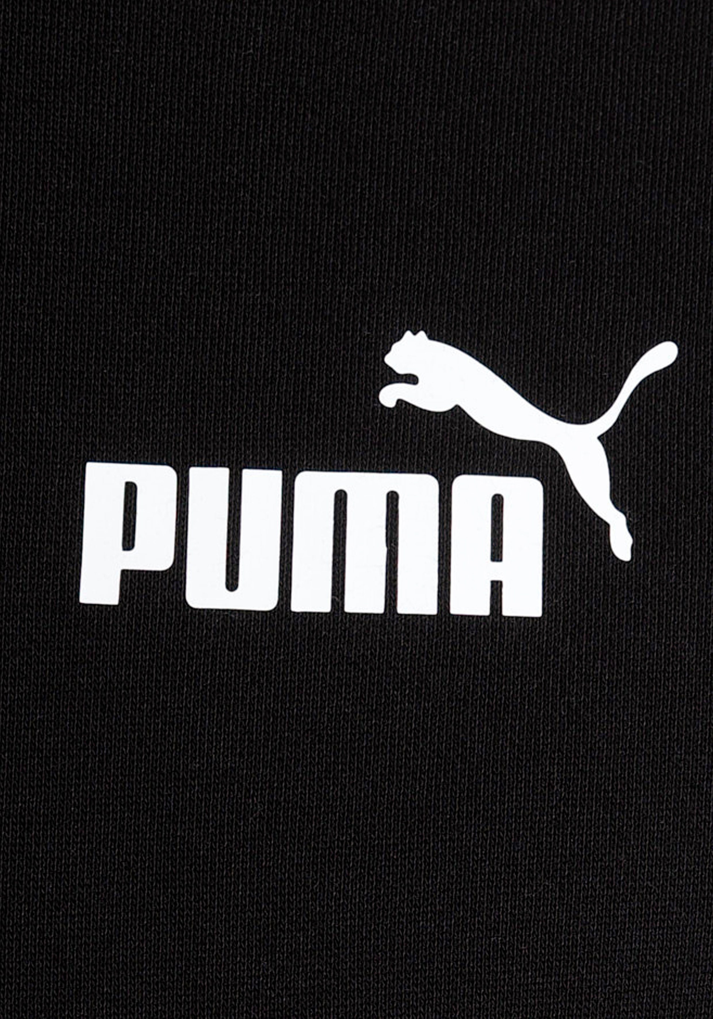 Puma FL Kapuzensweatshirt TAPE Black ESS+ HOODIE PUMA