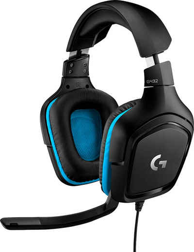 Logitech G »G432 - LEATHERETTE - EMEA« Gaming-Headset